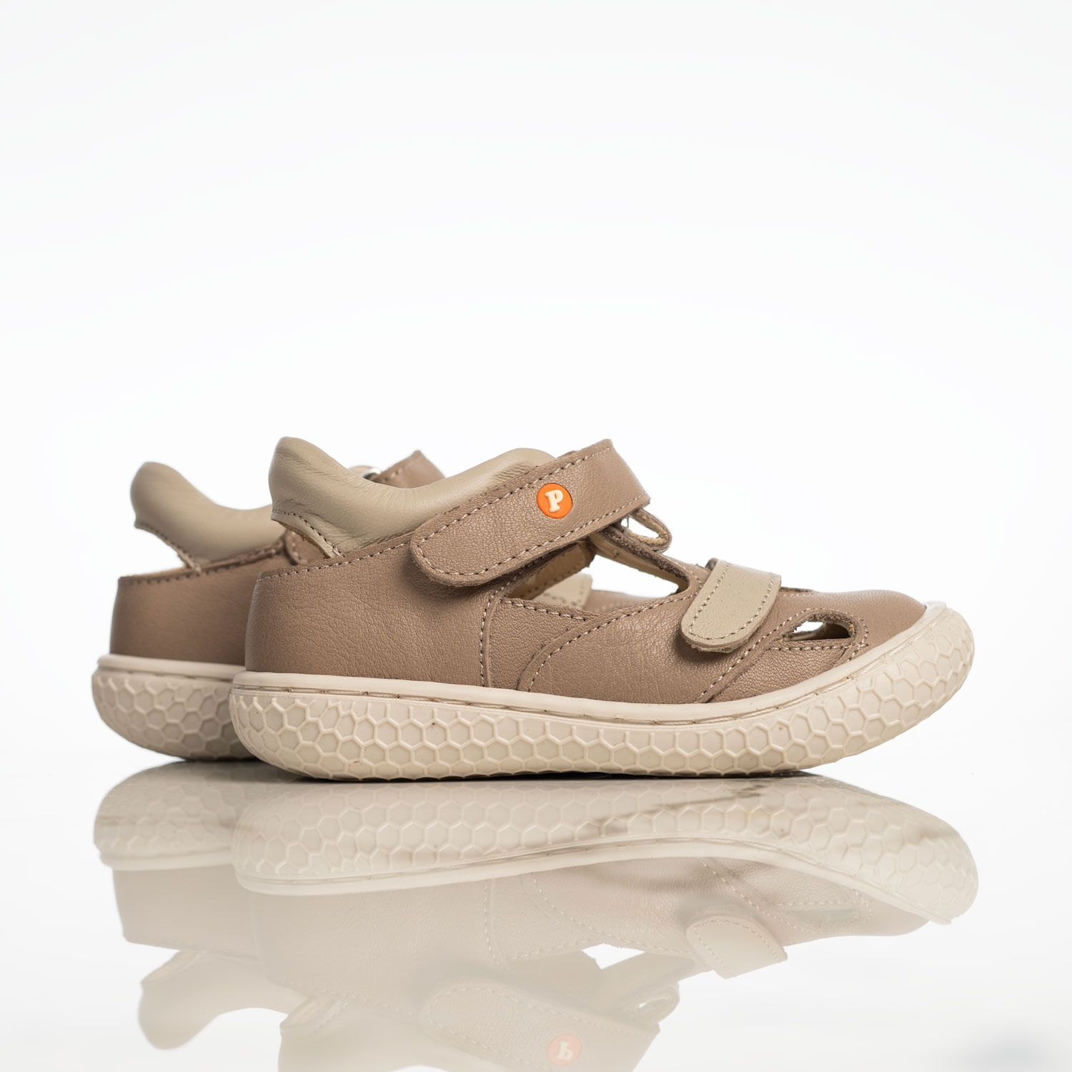 Бебешки Сандали PONKI Bolder Beige №19-21