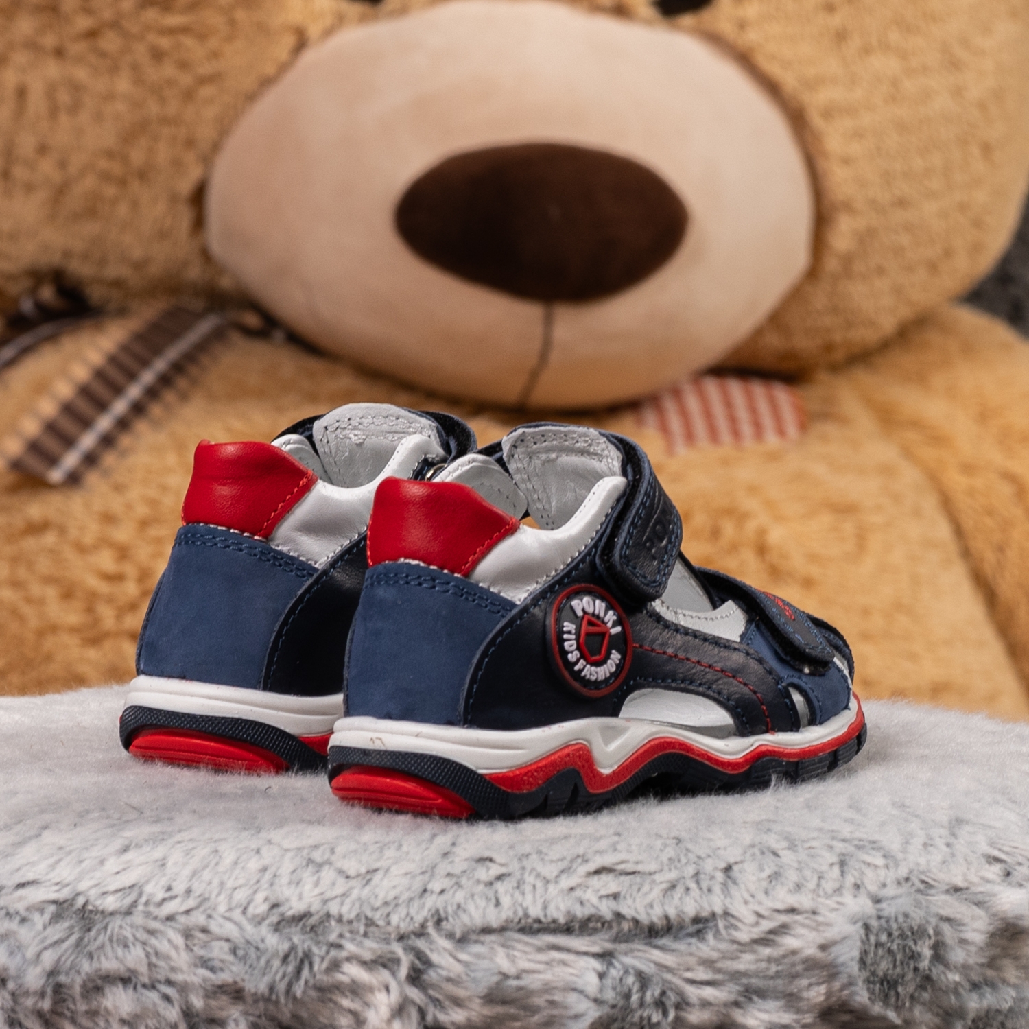 Бебешки сандали PONKI Colary Darkblue №21-25