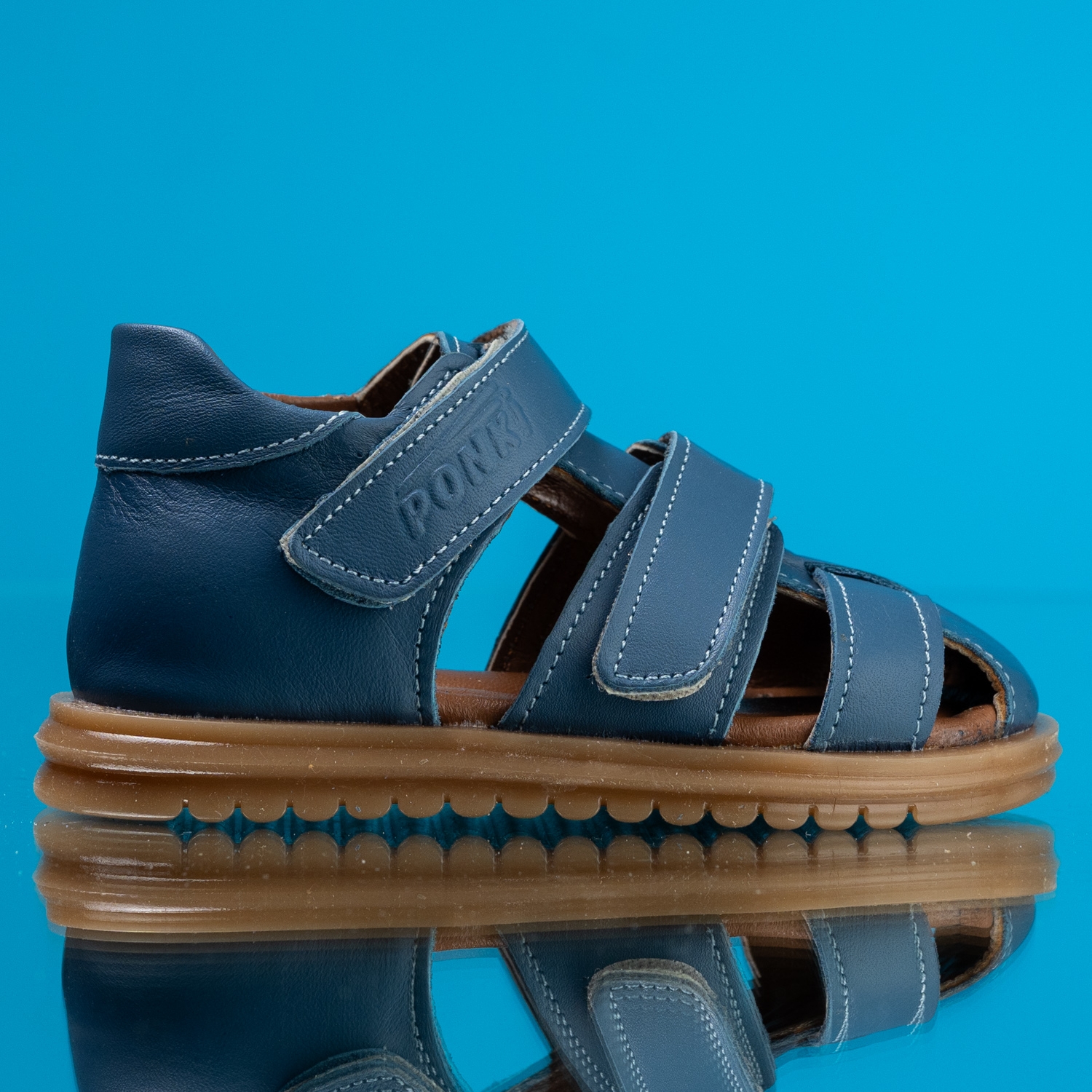 Бебешки сандали PONKI Craft Blue №19-25