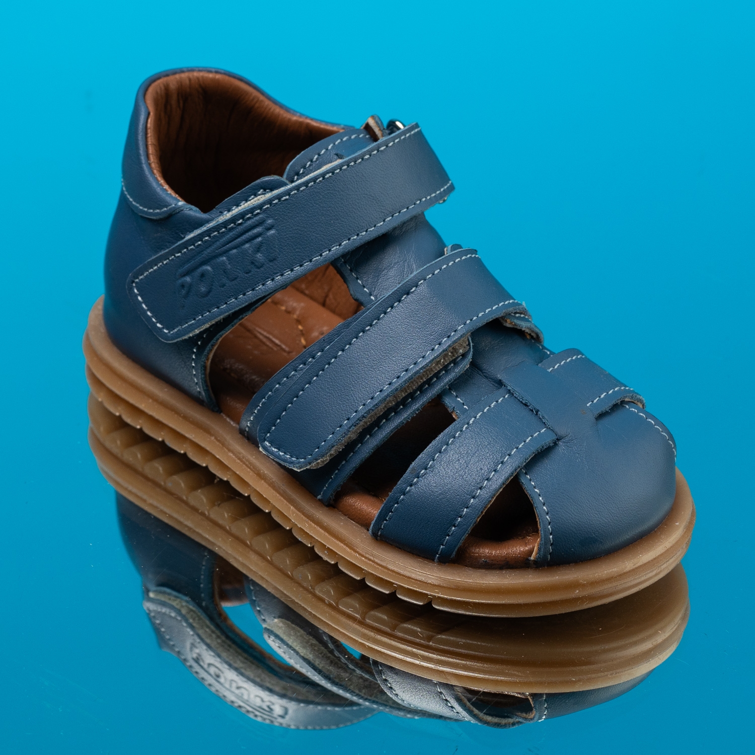 Бебешки сандали PONKI Craft Blue №19-25