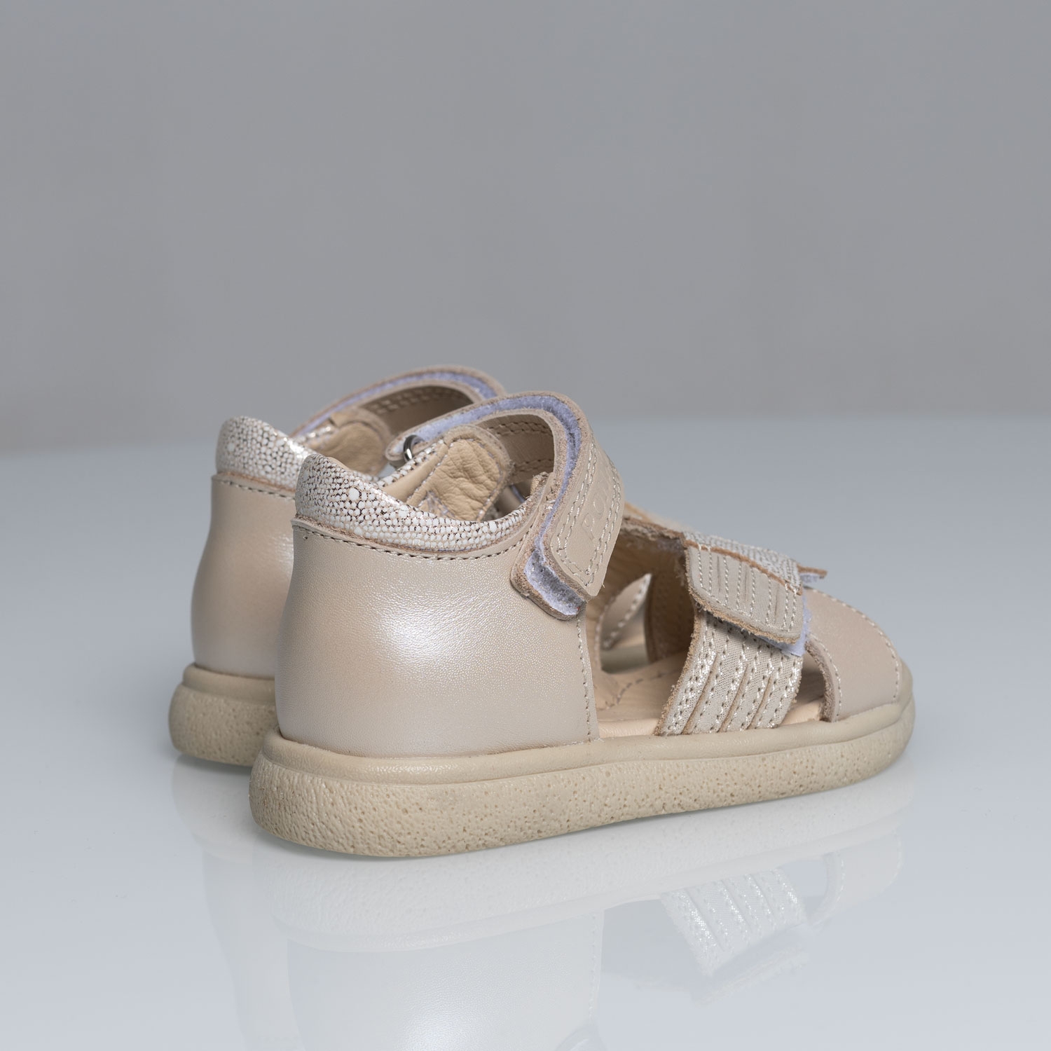 Бебешки сандали PONKI Estrella Beige №21-25