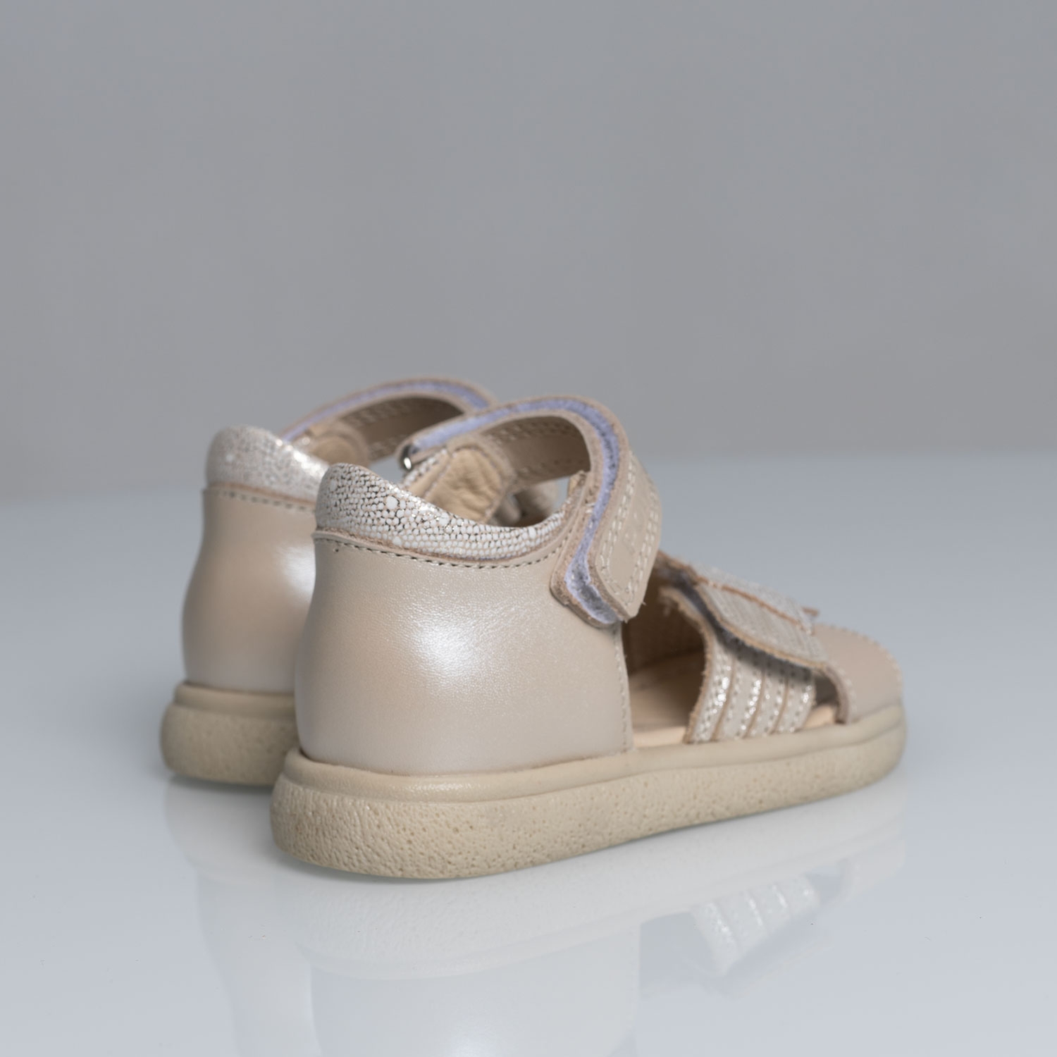Бебешки сандали PONKI Estrella Beige №21-25