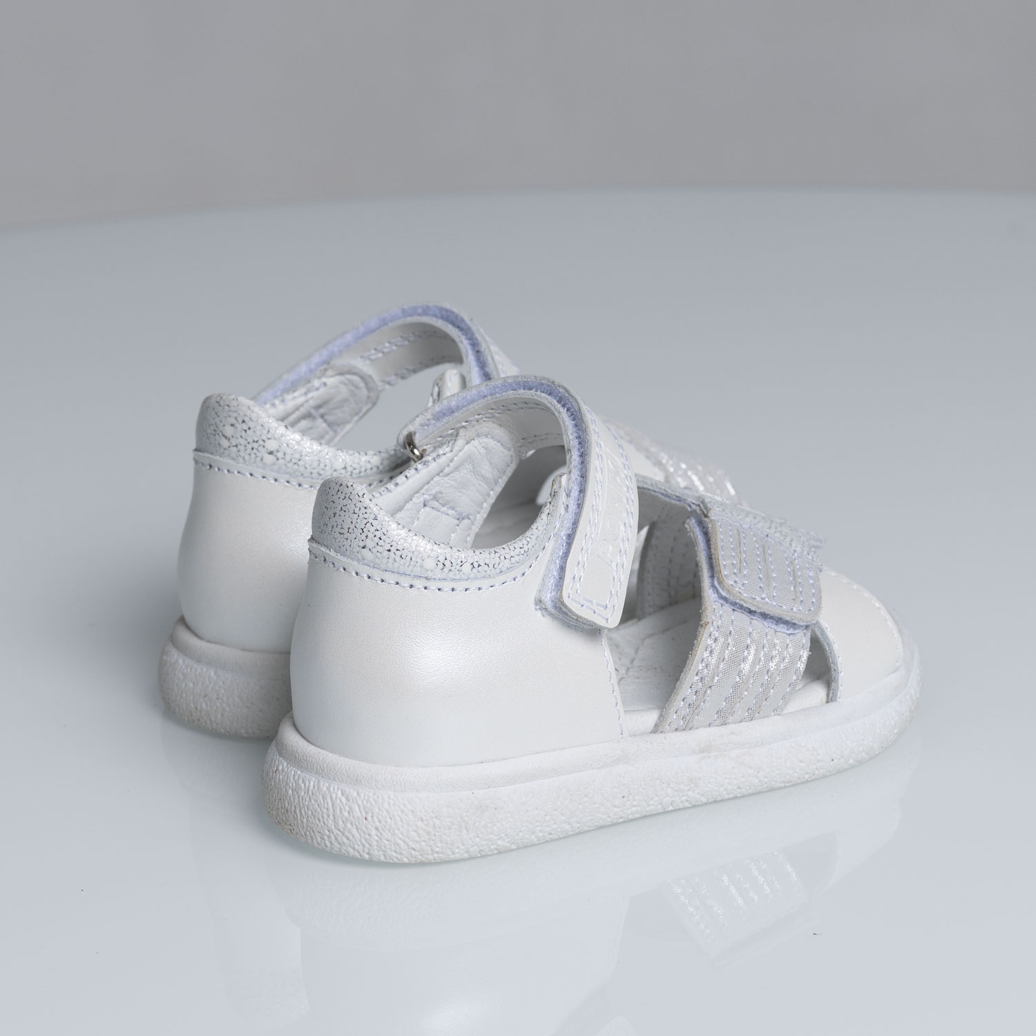 Бебешки сандали PONKI Estrella White №21-25
