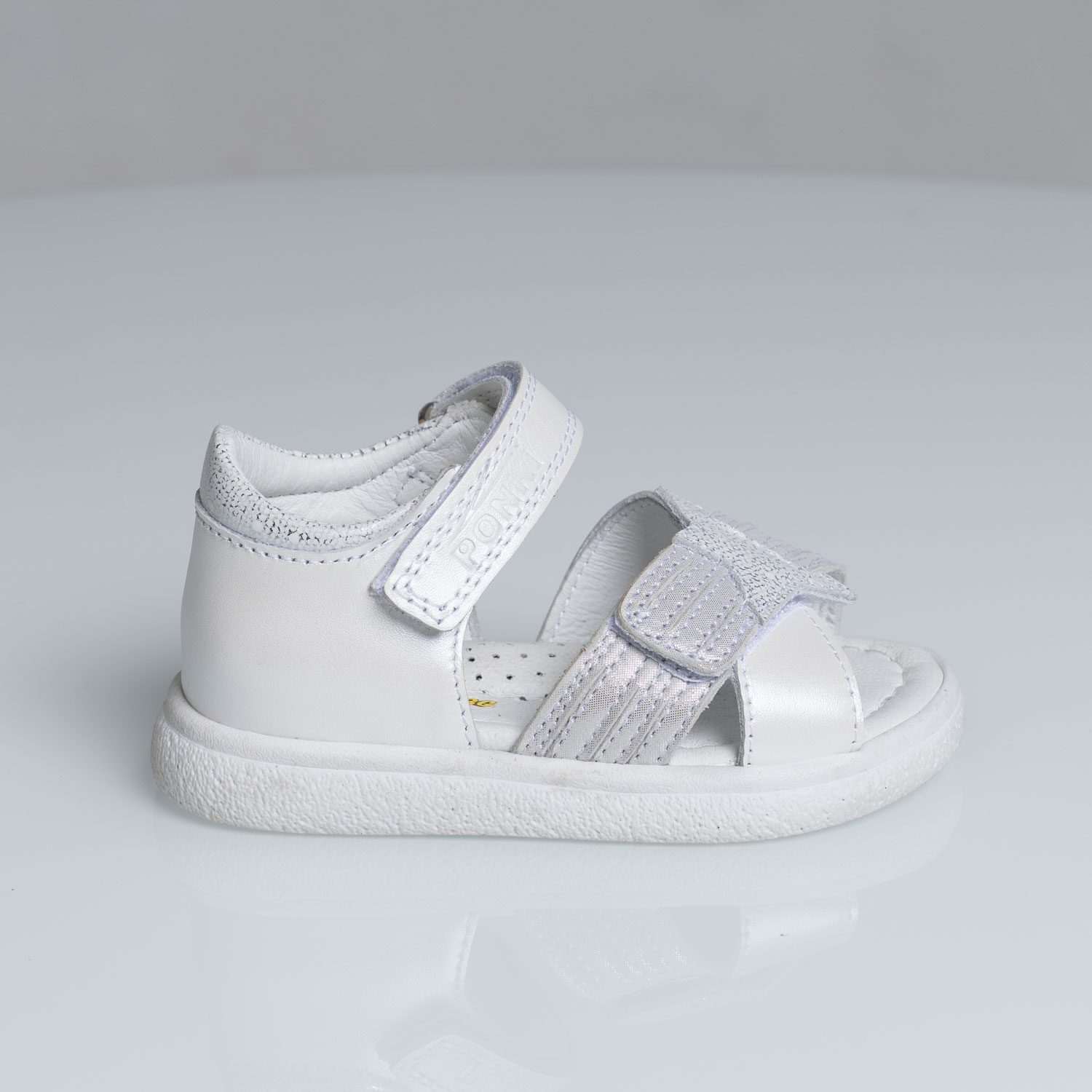Бебешки сандали PONKI Estrella White №21-25