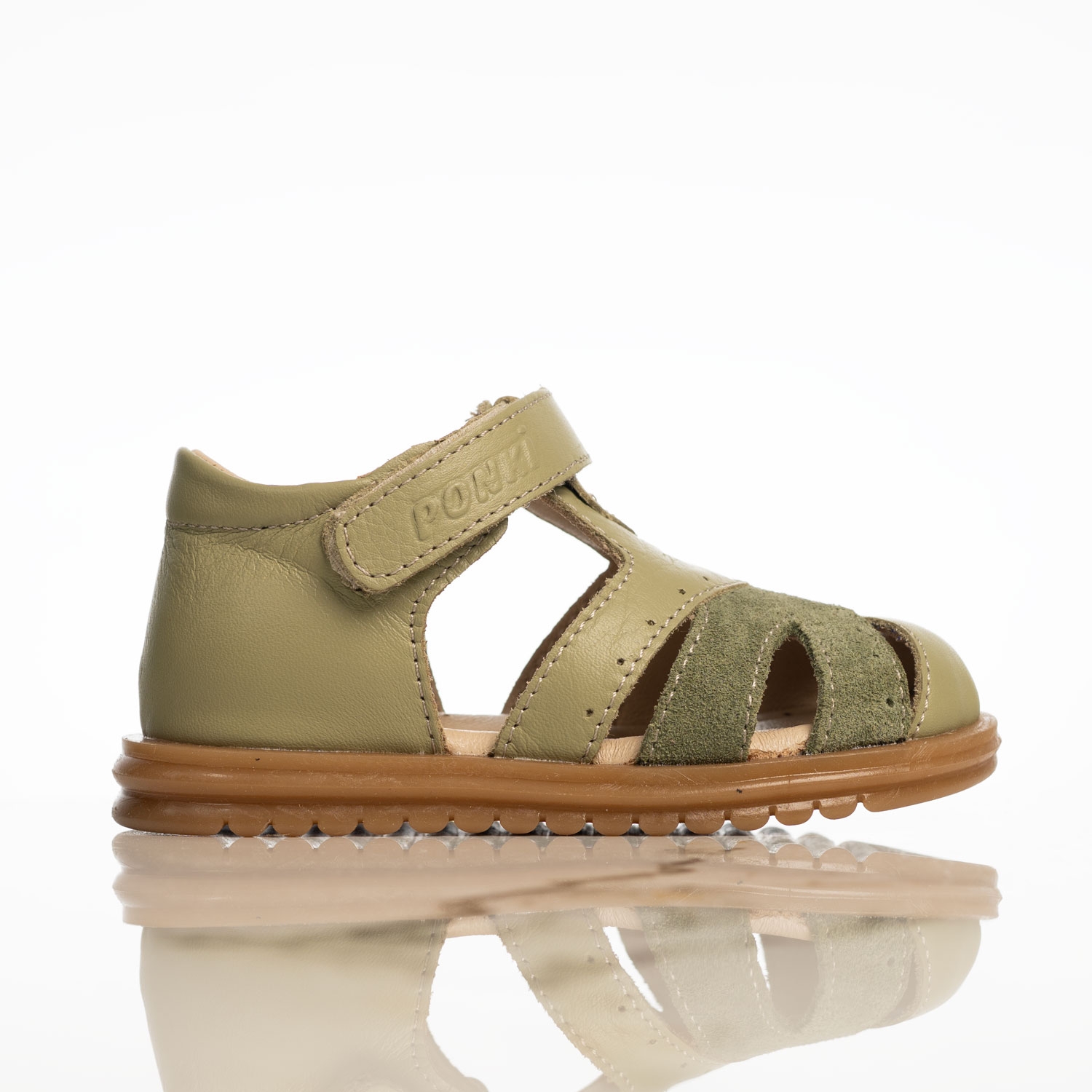 Бебешки сандали PONKI Fallow Green №22-25