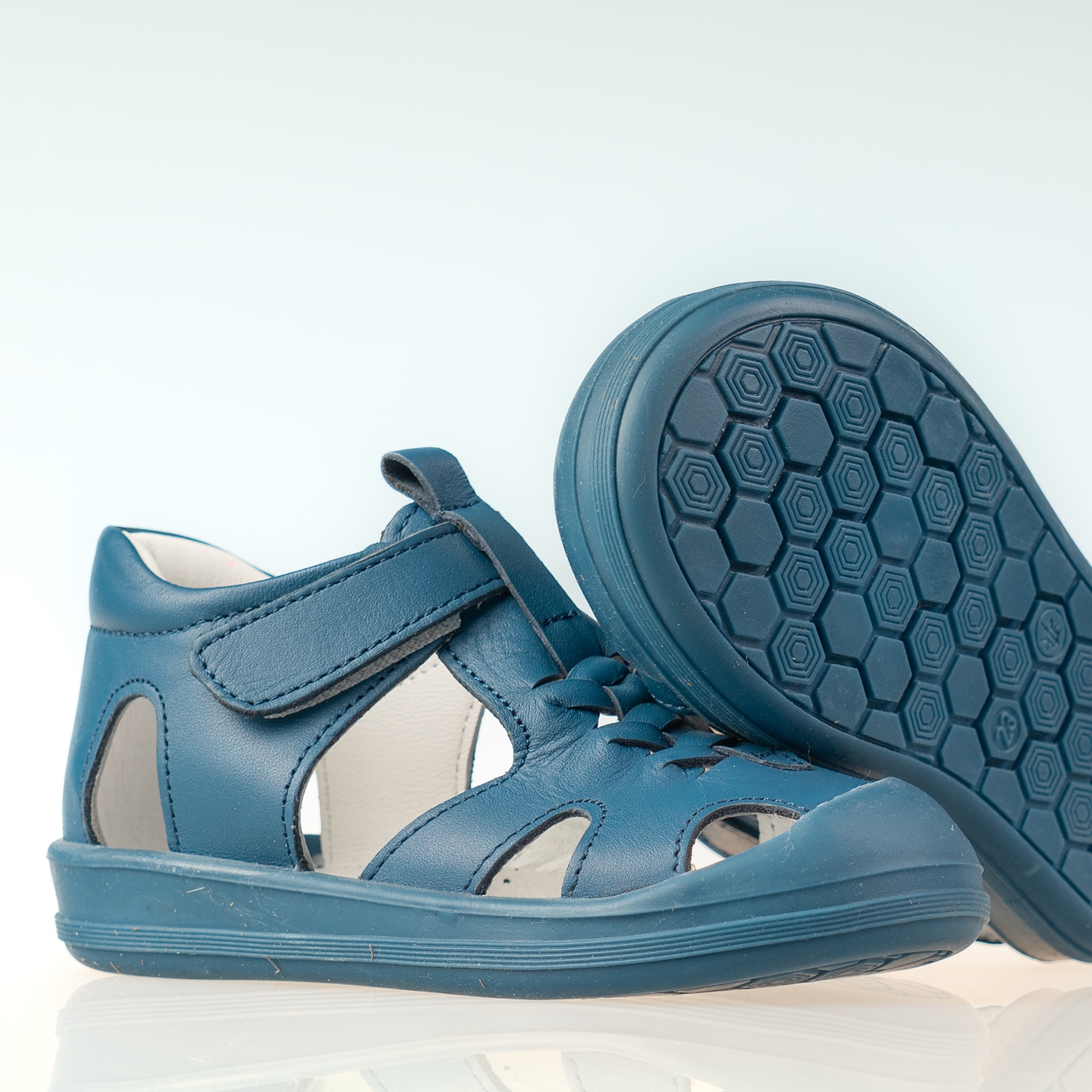 Бебешки сандали PONKI MANDER BLUE №19-21