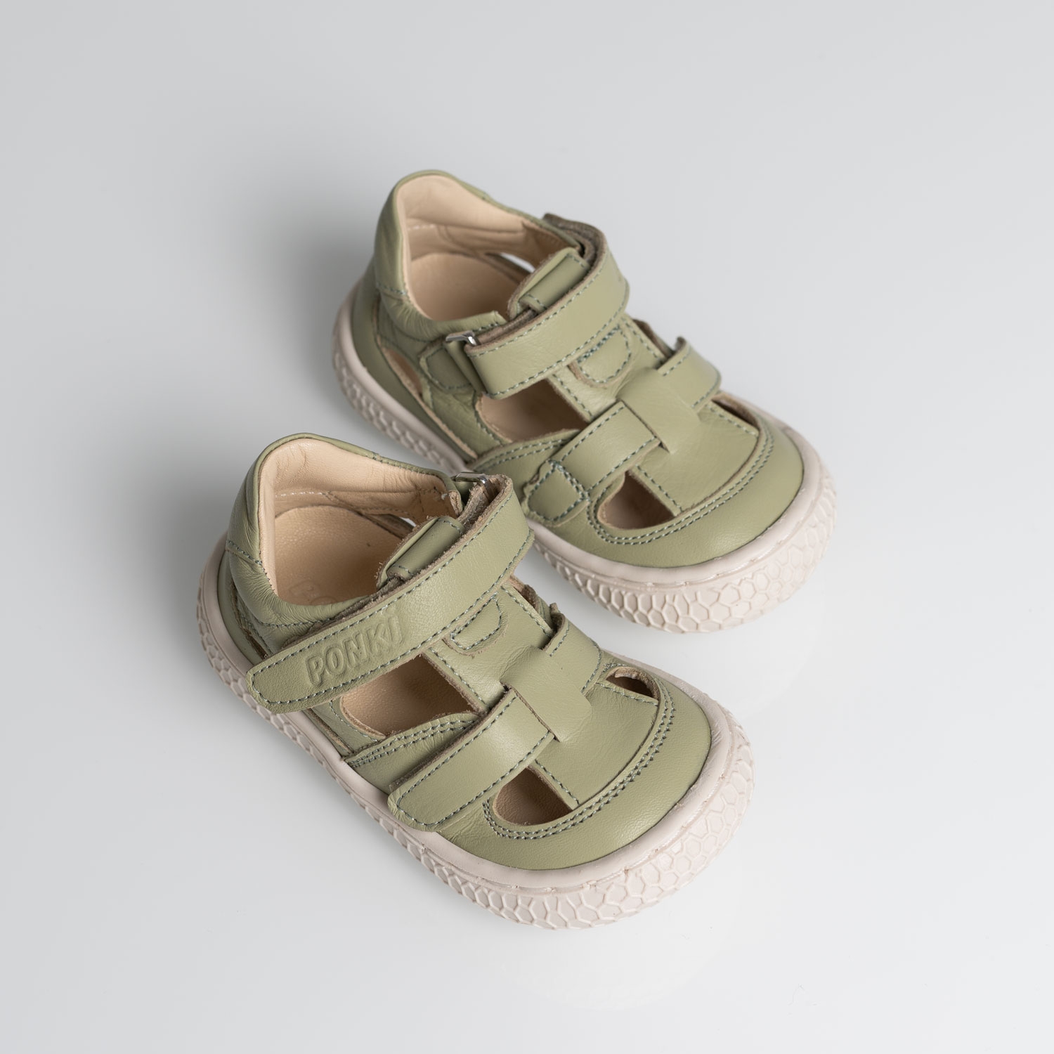 Бебешки Сандали PONKI Merlina Avocado Green №19-21
