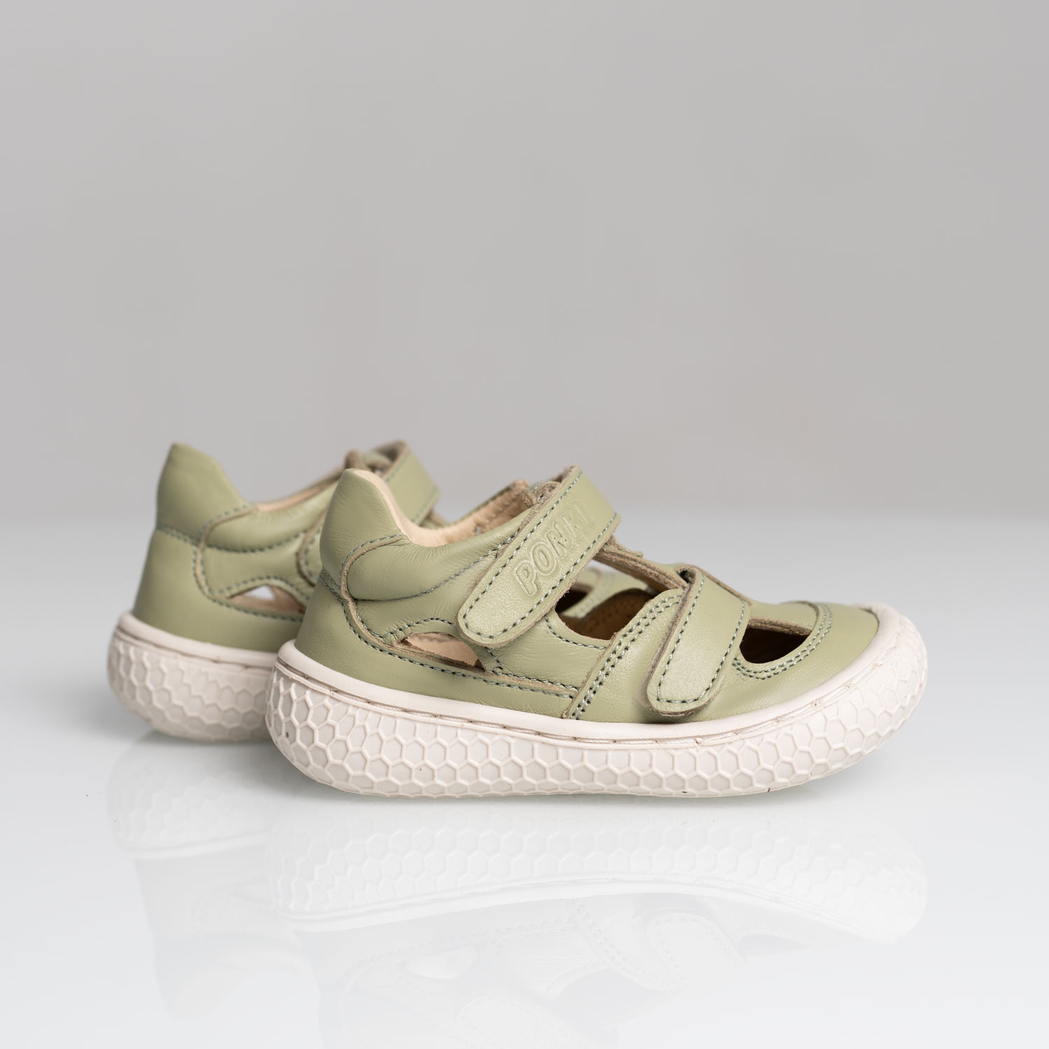 Бебешки Сандали PONKI Merlina Avocado Green №19-21