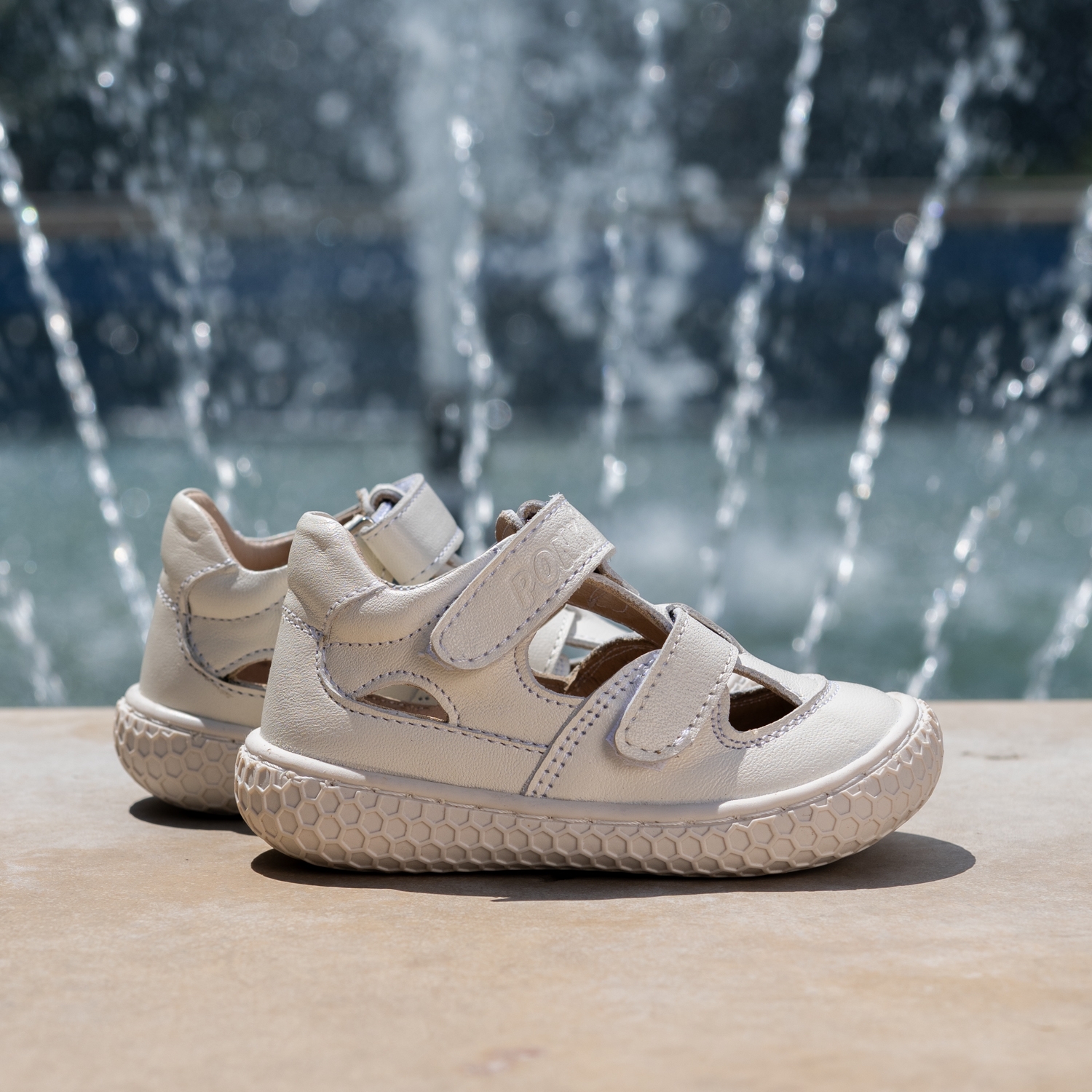 Бебешки Сандали PONKI Merlina Light Beige №22-25