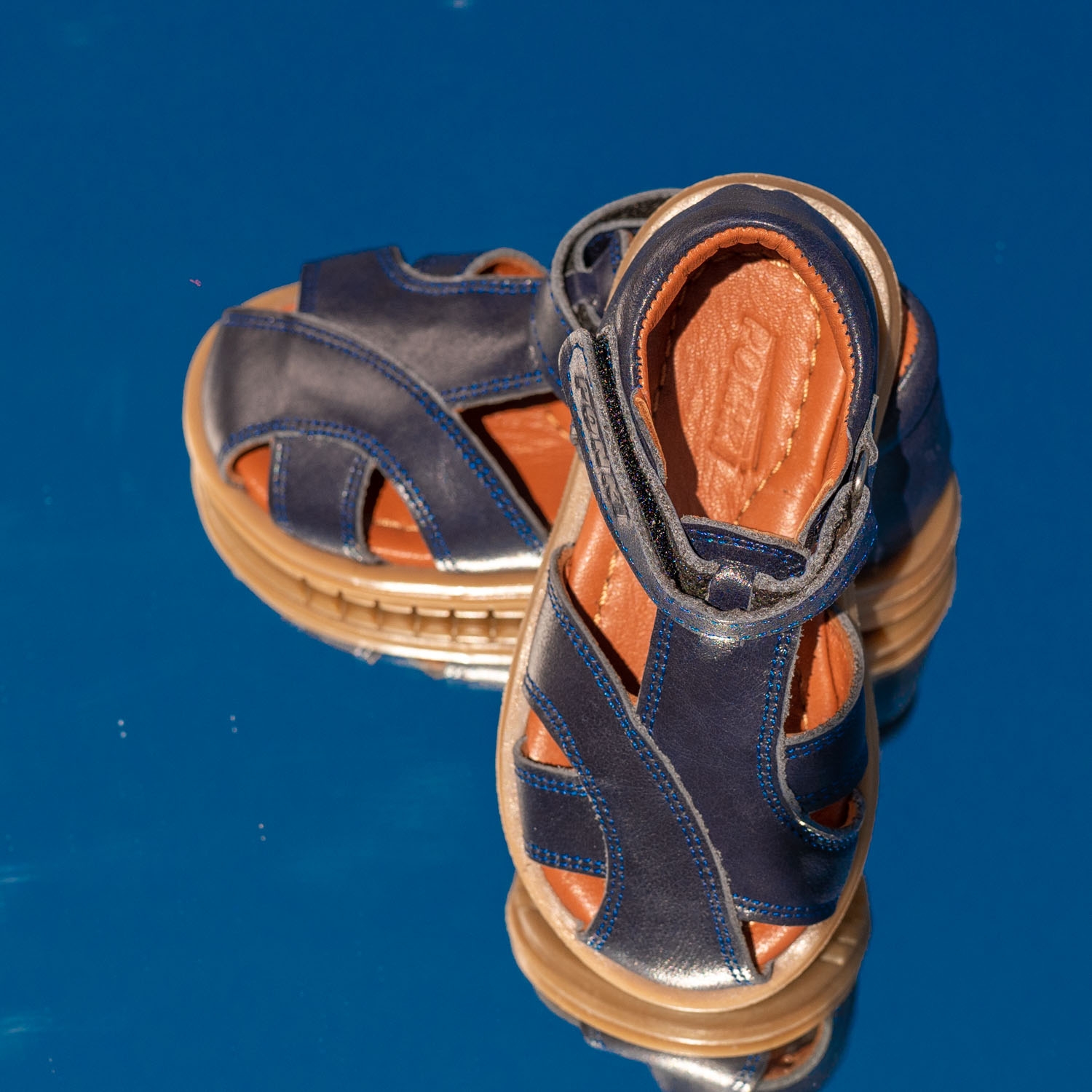 Бебешки сандали PONKI Nelmo Darkblue №19-21, №22-25