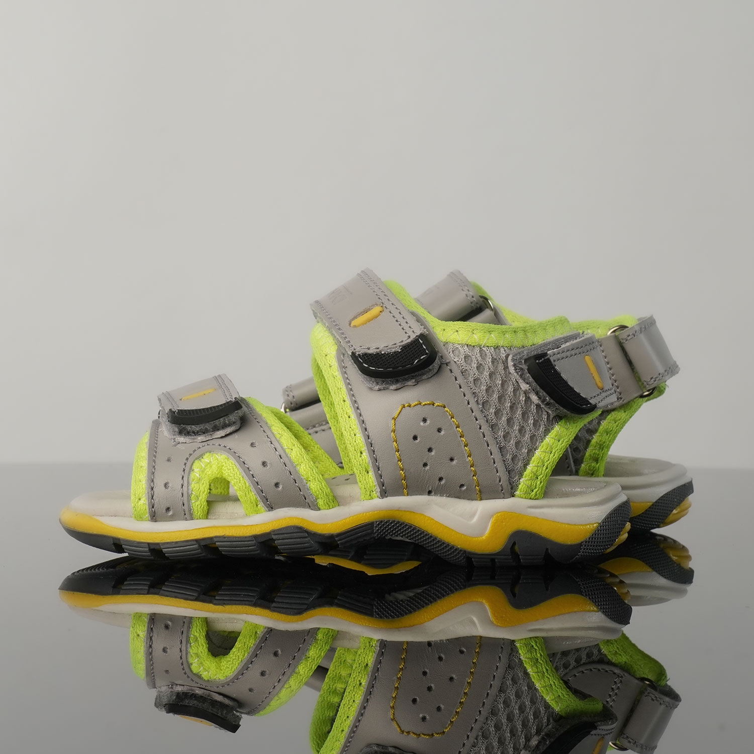 Бебешки Сандали PONKI THUNDER GREY №21-25