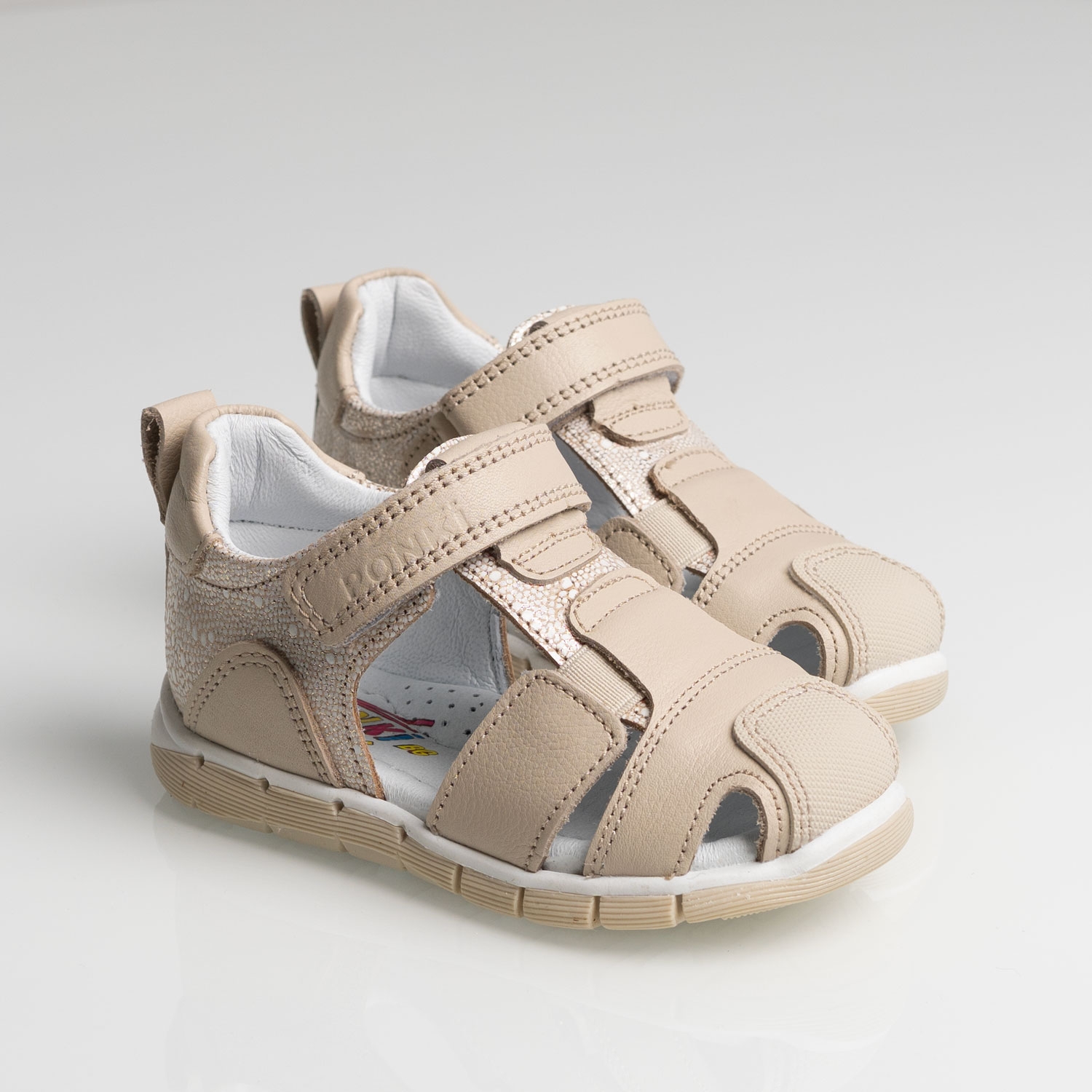 Бебешки сандали PONKI Torino Beige №21-25