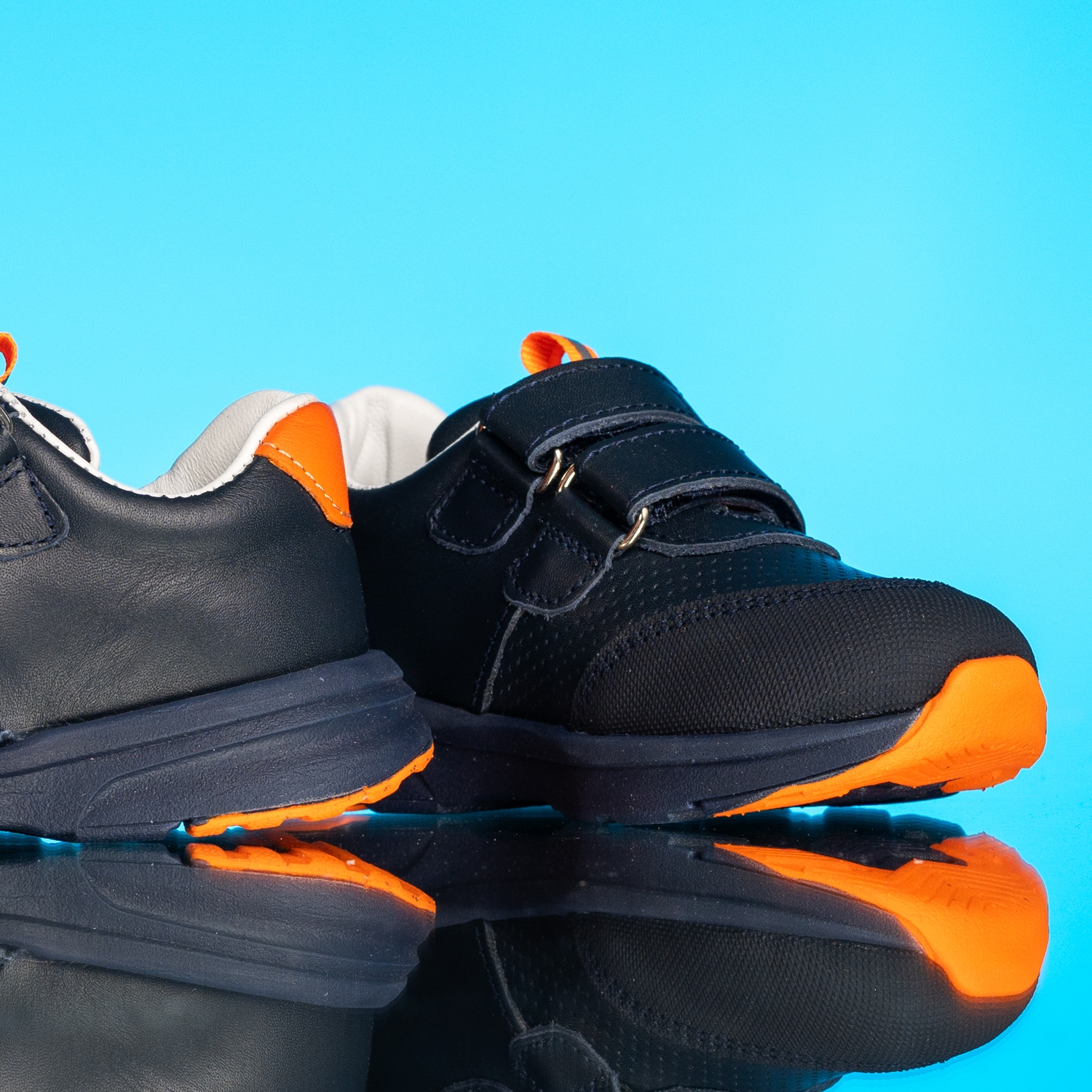 Бебешки сникърси PONKI COZEES Darkblue №19-25