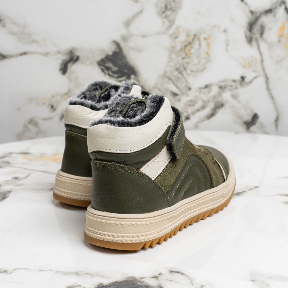 Бебешки зимни кецове PONKI JAMMIN KHAKI №22-26