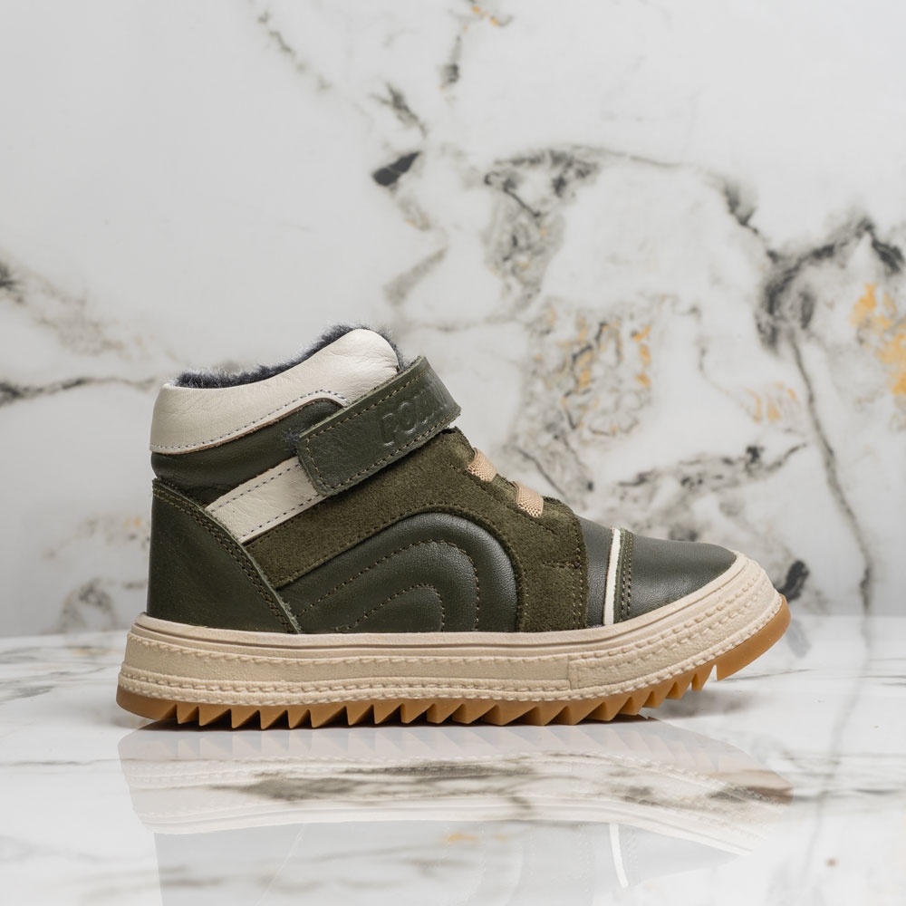 Бебешки зимни кецове PONKI JAMMIN KHAKI №22-26