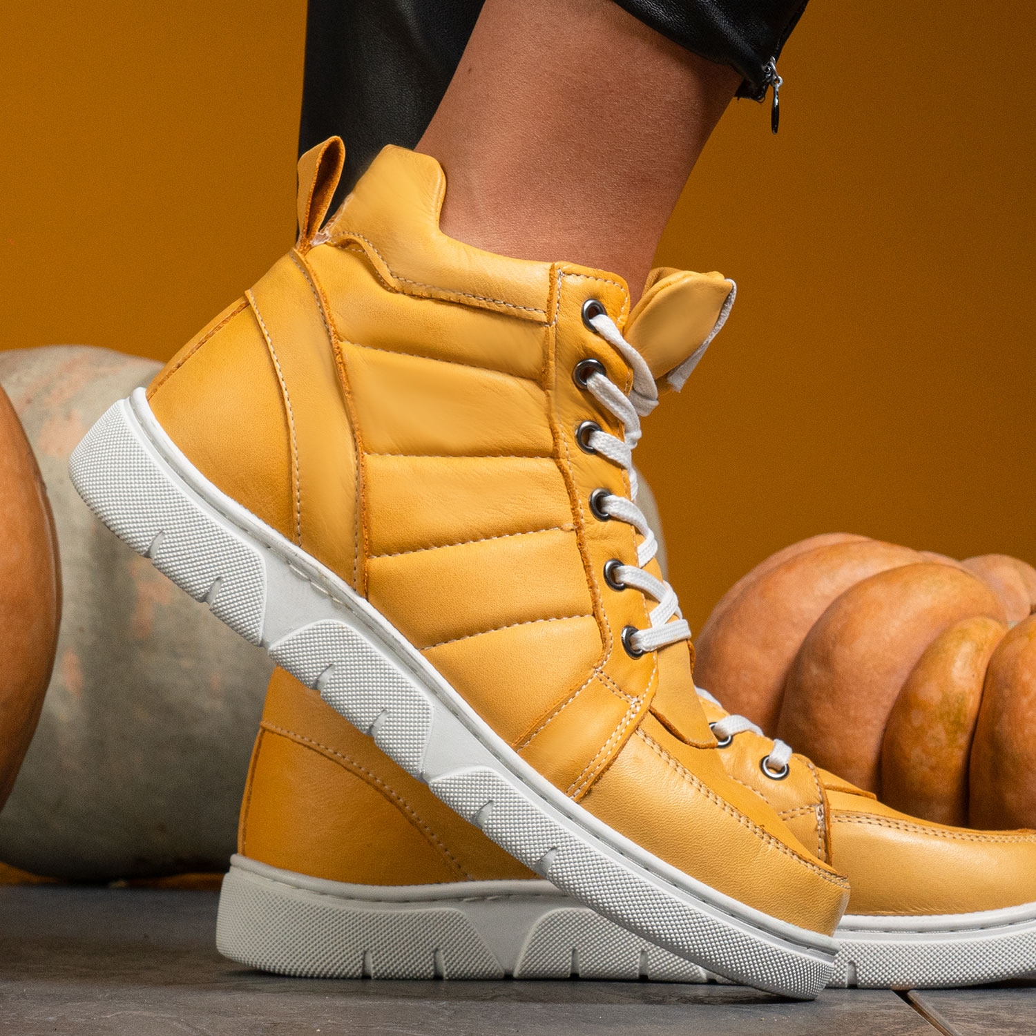Дамски кецове ESTEL by ponki new Yellow №36-40