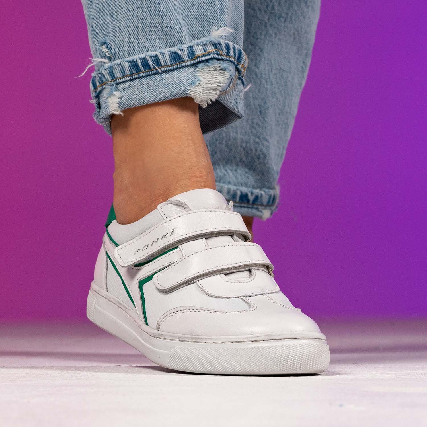Деткси обувки PONKI Flamen White №31-36