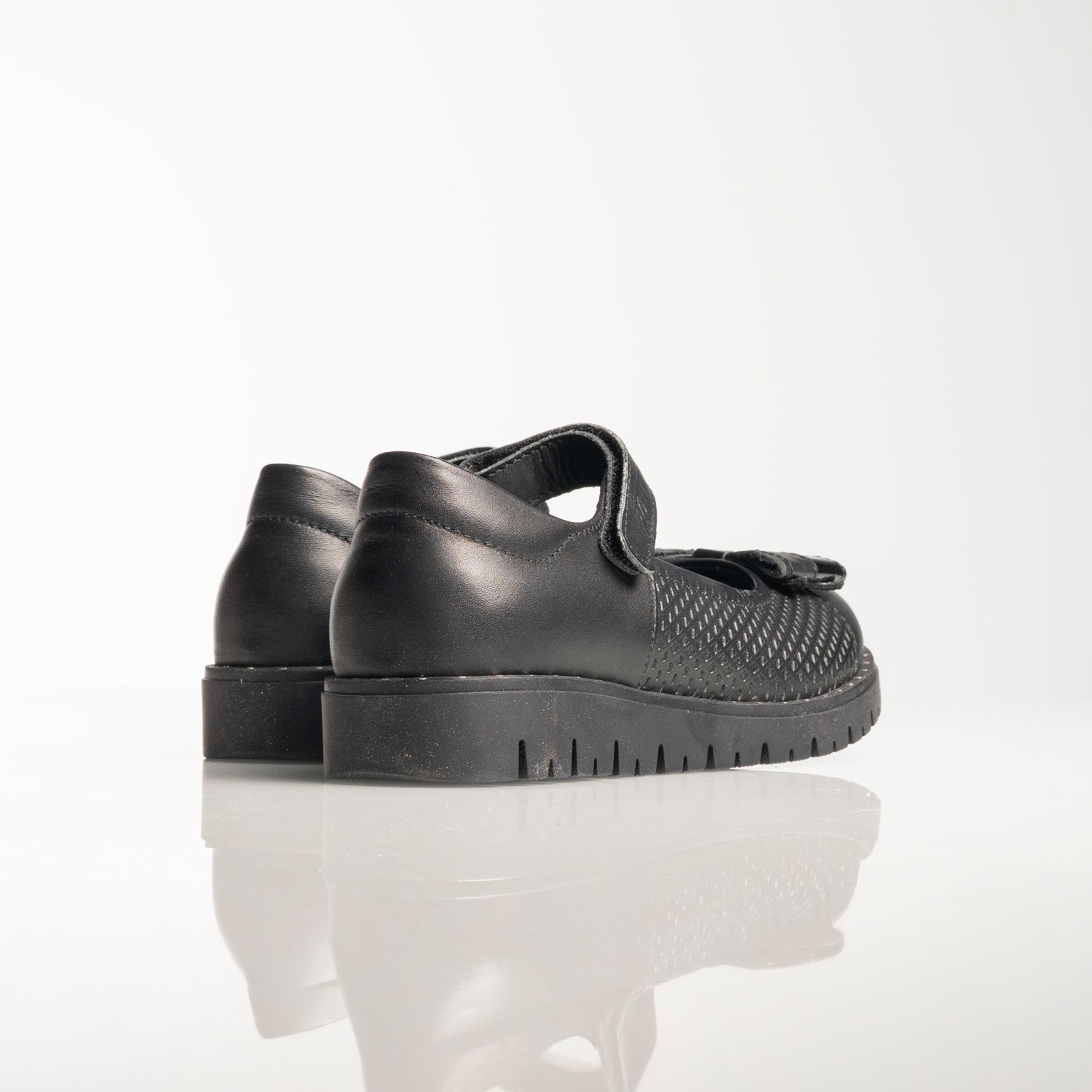 Детски балеринки PONKI  Elegance New Black №31-36
