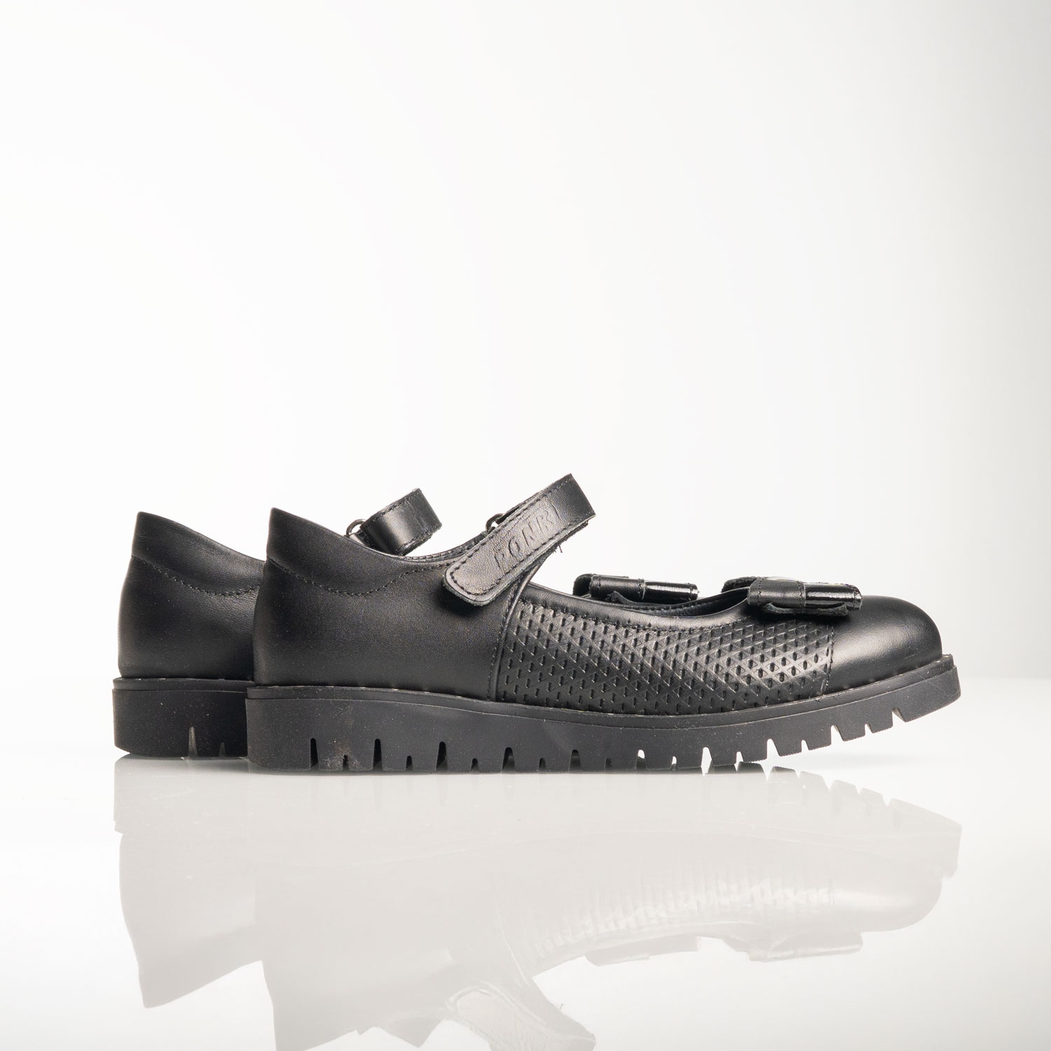 Детски балеринки PONKI  Elegance New Black №31-36