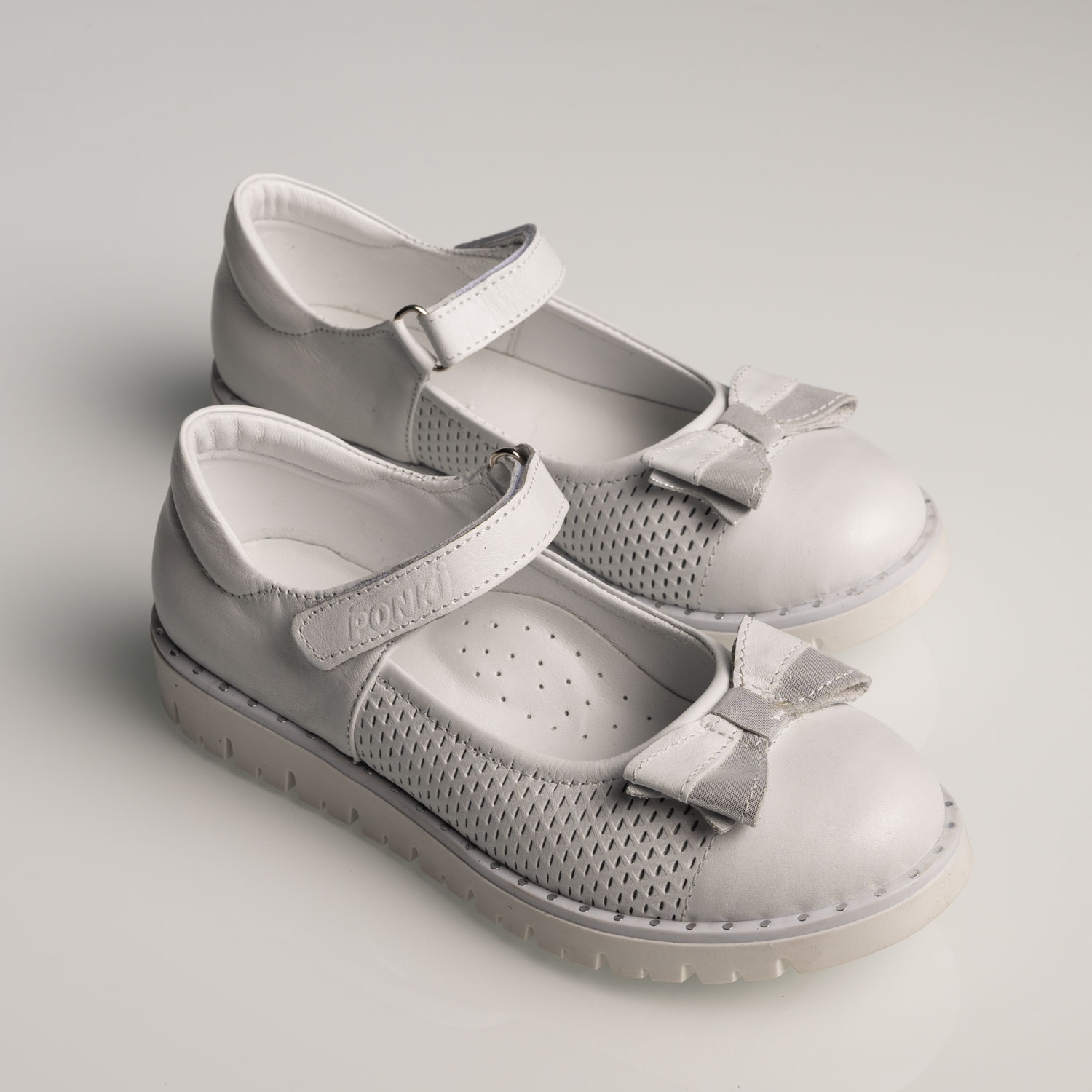 Детски балеринки PONKI  Elegance New White №31-36