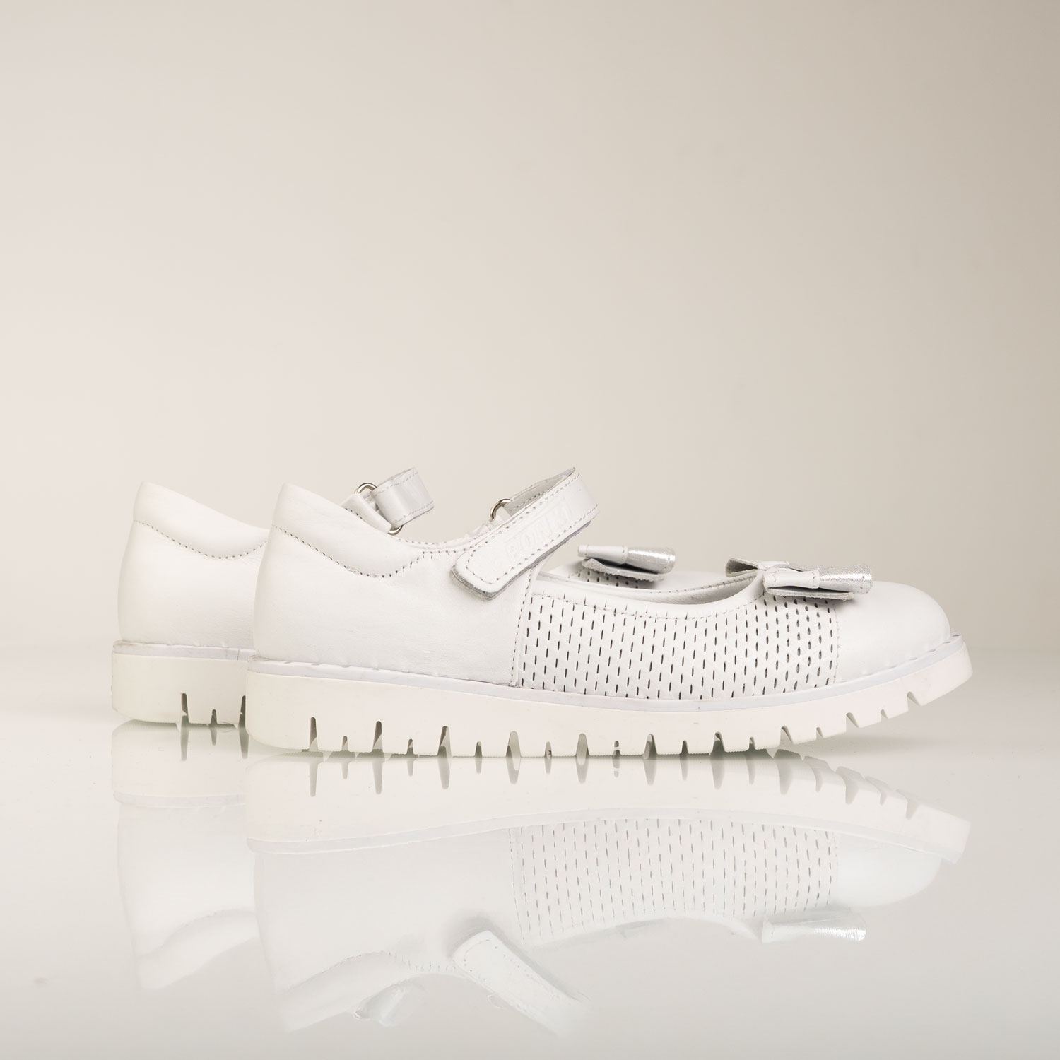 Детски балеринки PONKI  Elegance New White №31-36
