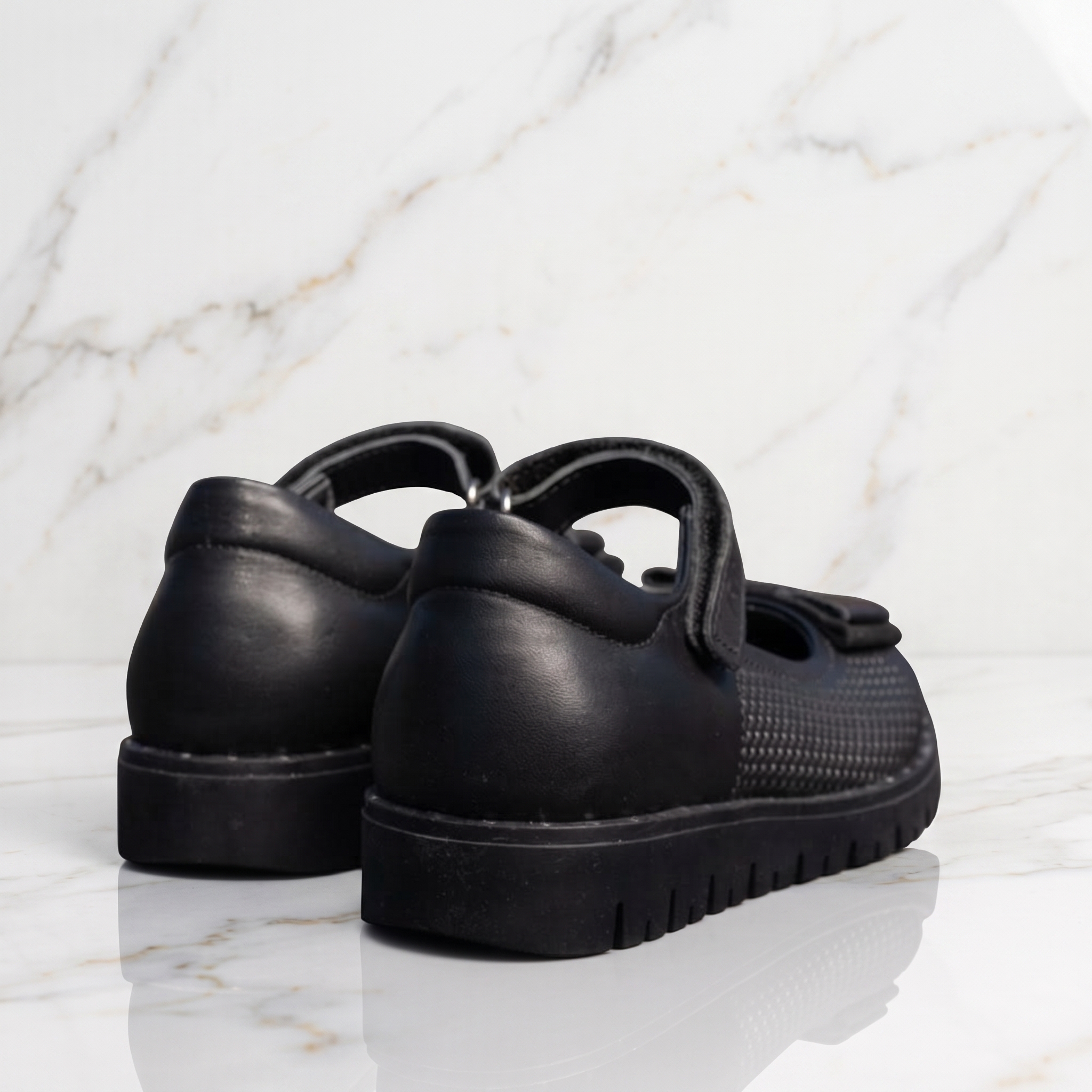 Детски балеринки PONKI Elegante Black №26-30