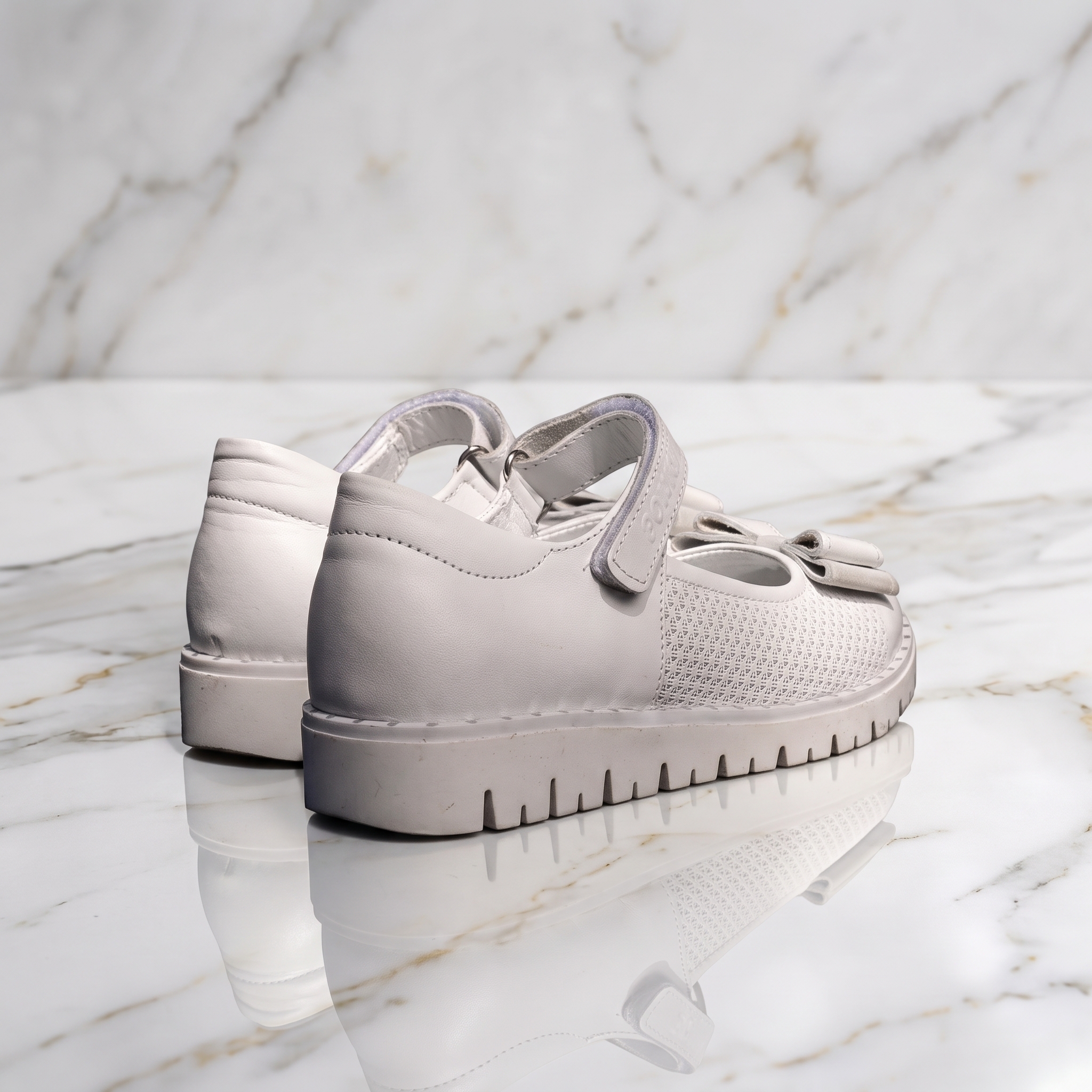 Детски балеринки PONKI Elegante White №26-30