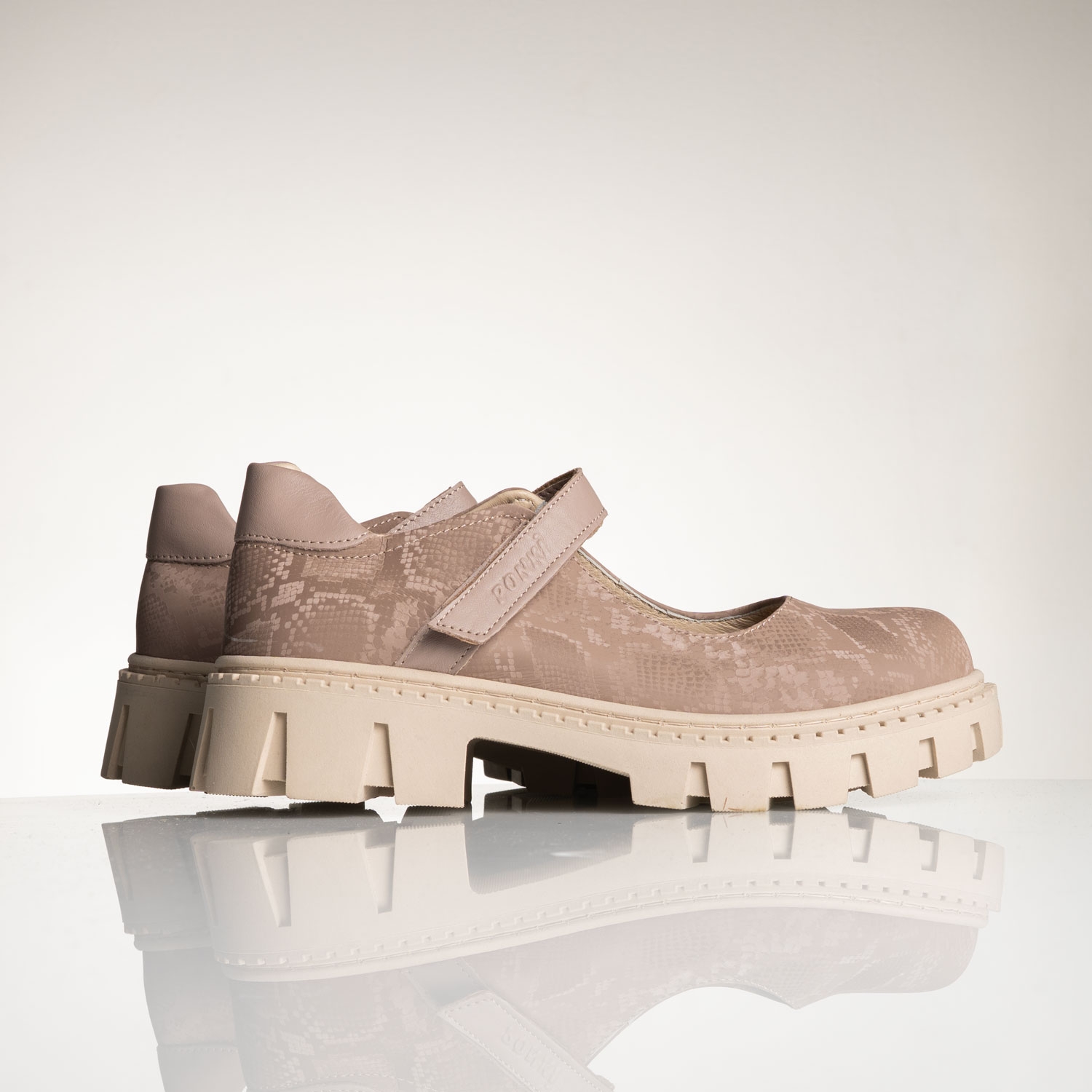 Детски балеринки PONKI XTRAVAGANZA Beige №31-36