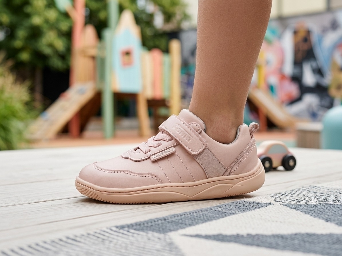 Детски боси обувки PONKI Barefoot BALANCE Powder №31-36
