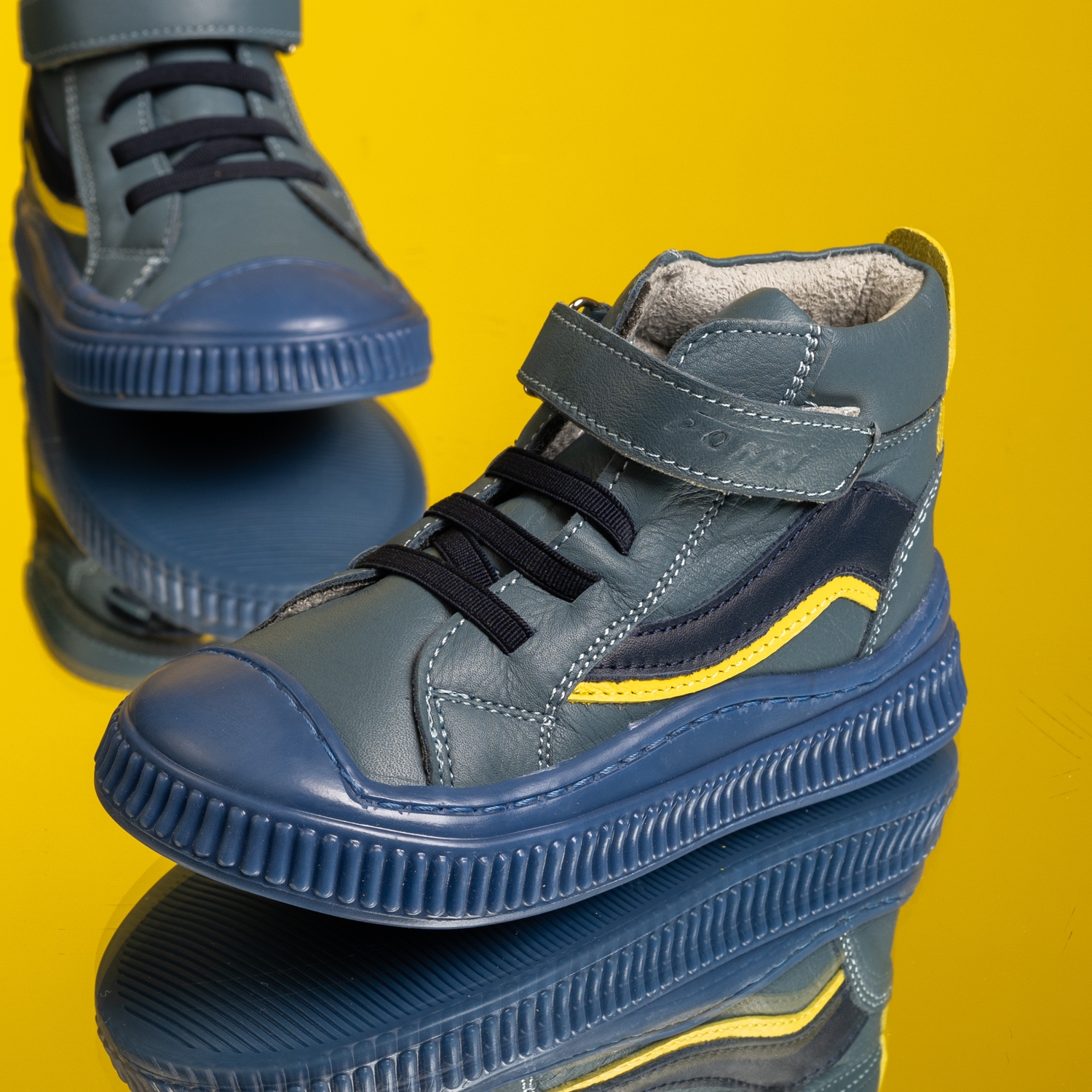 Детски боти PONKI Baloni Blue №22-26