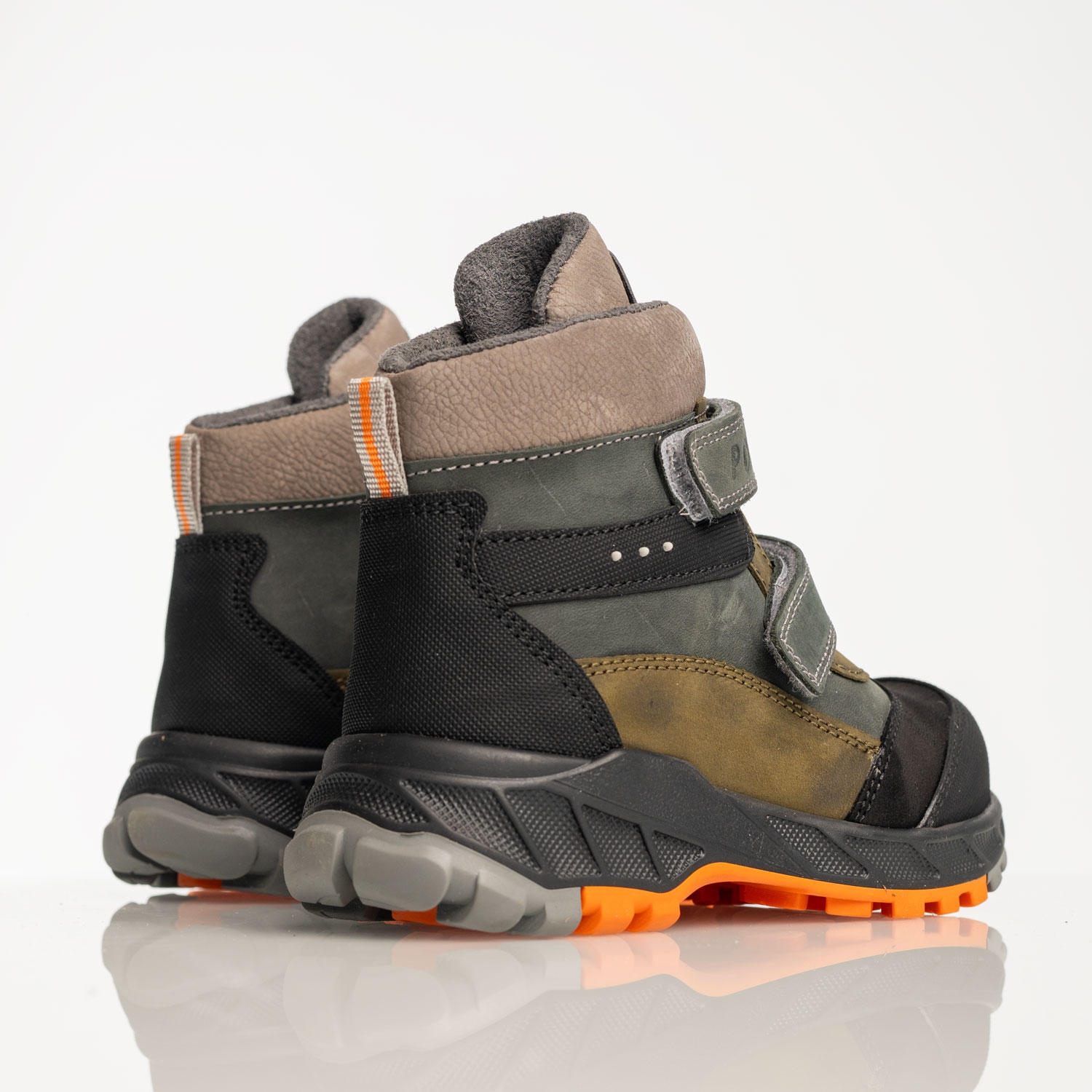 Детски боти PONKI Bravish Grey-Khaki №26-30