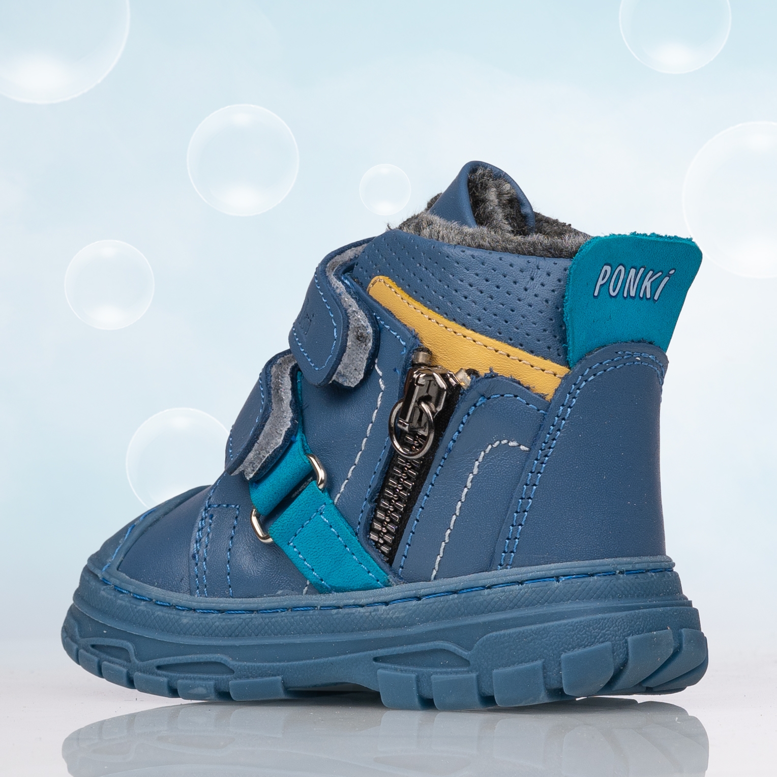 Детски боти PONKI CRAZE Blue №20-21