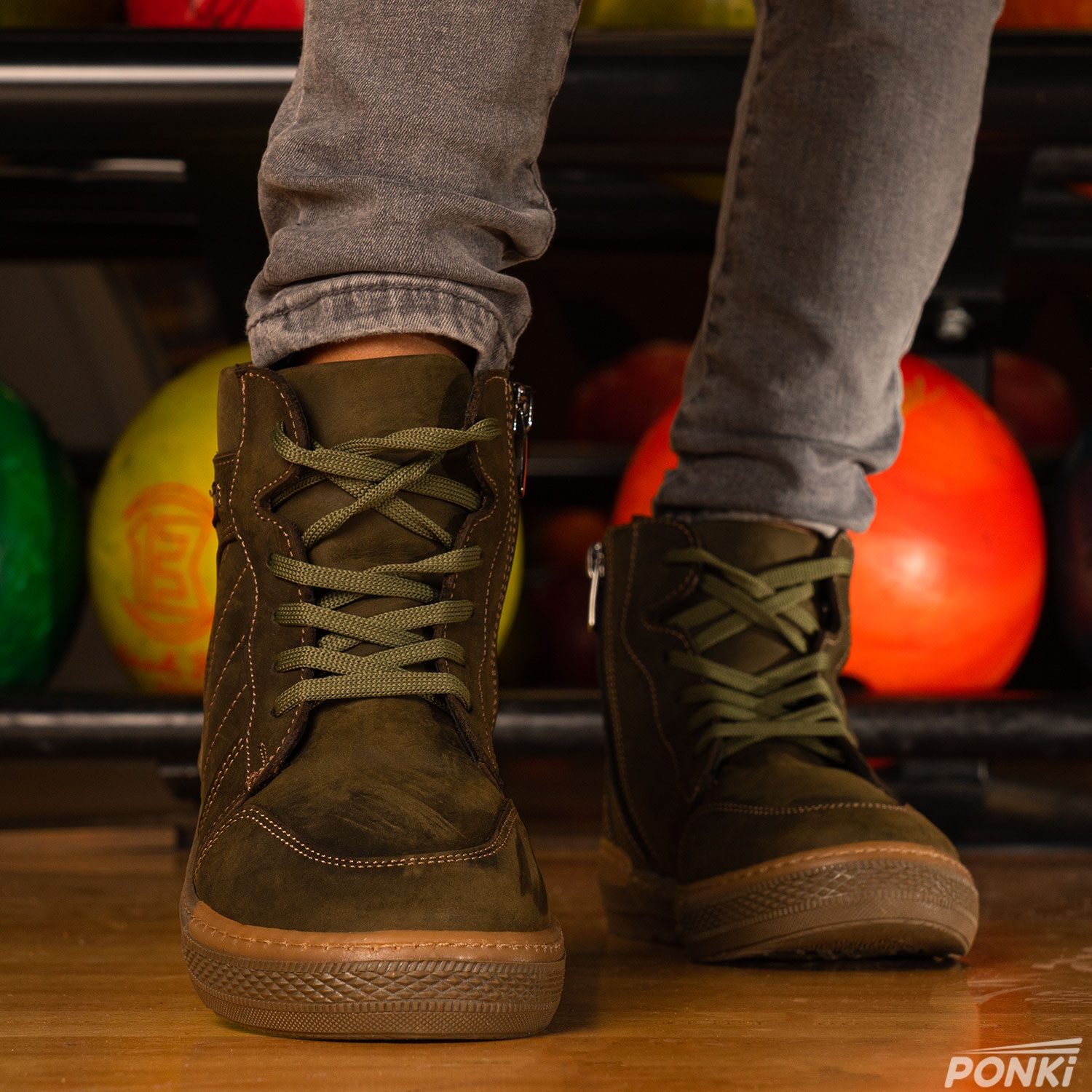 Детски Боти PONKI ELDAN KHAKI №31-36