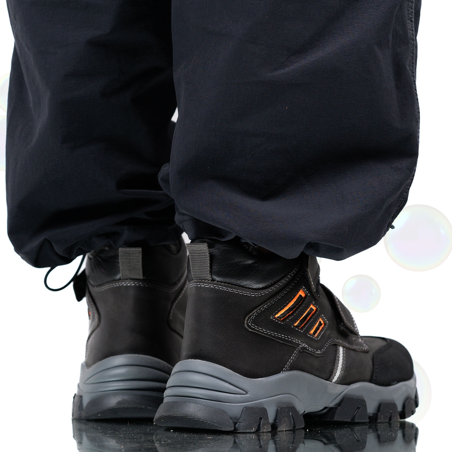 Детски боти PONKI Kyosuke Grey 31-36