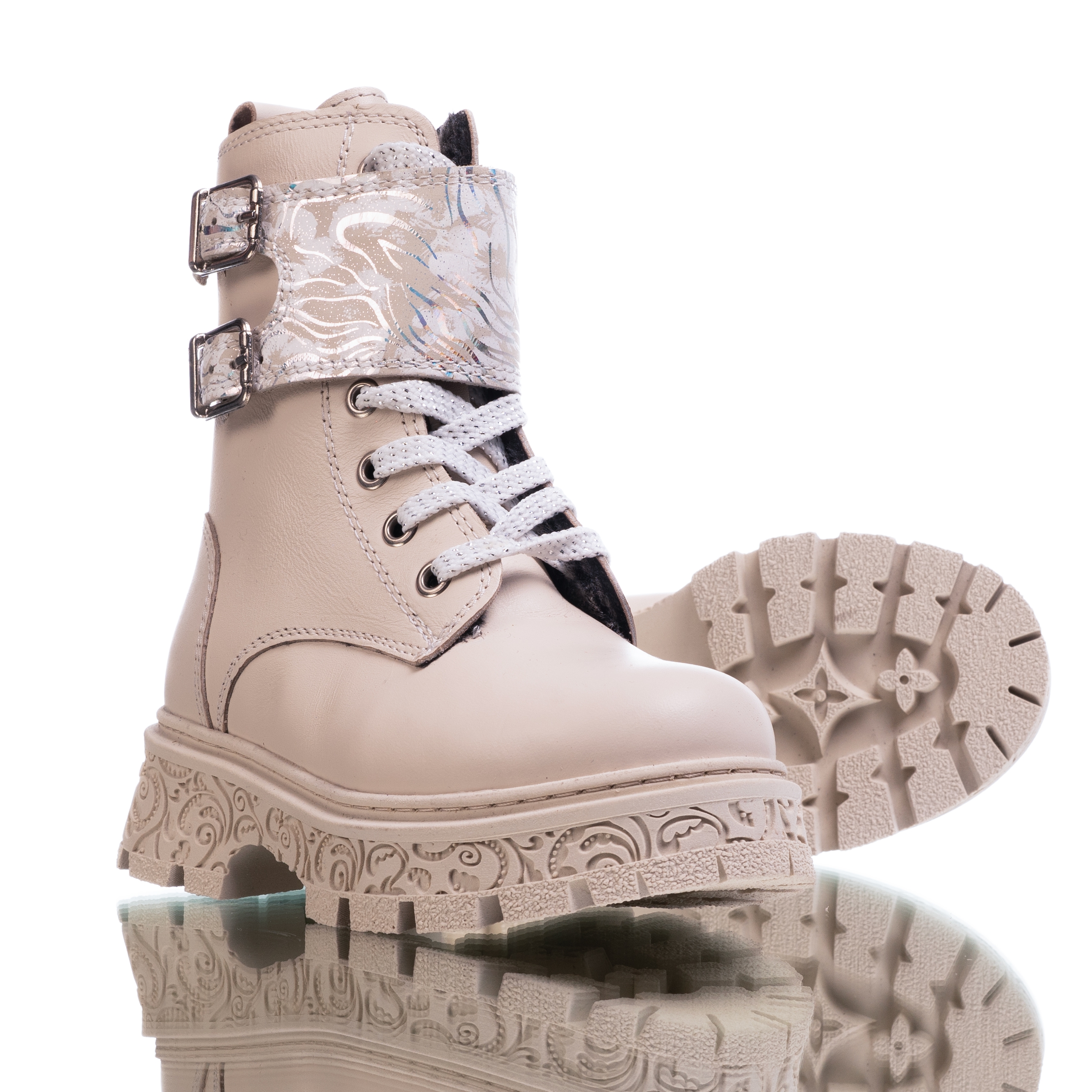 Детски Ботуши PONKI Malia Beige №27-31