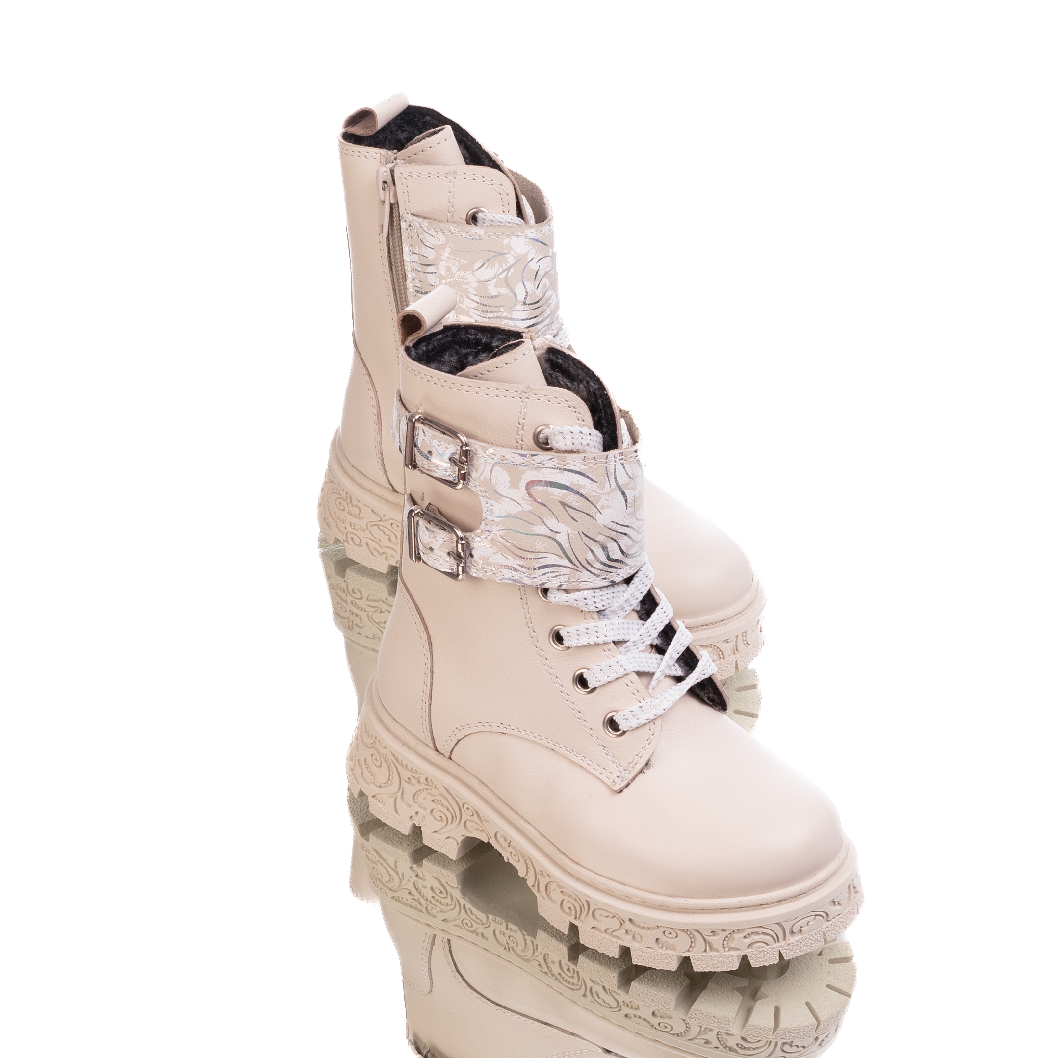 Детски Ботуши PONKI Malia Beige №32-37