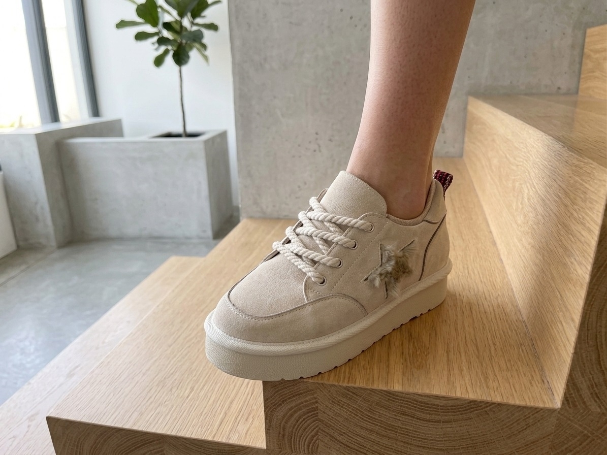 Детски кецки PONKI VOYAGE BEIGE №31-35
