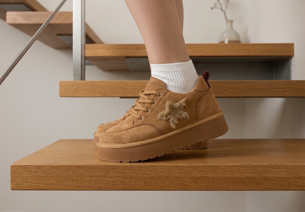 Детски кецки PONKI VOYAGE BROWN №31-35