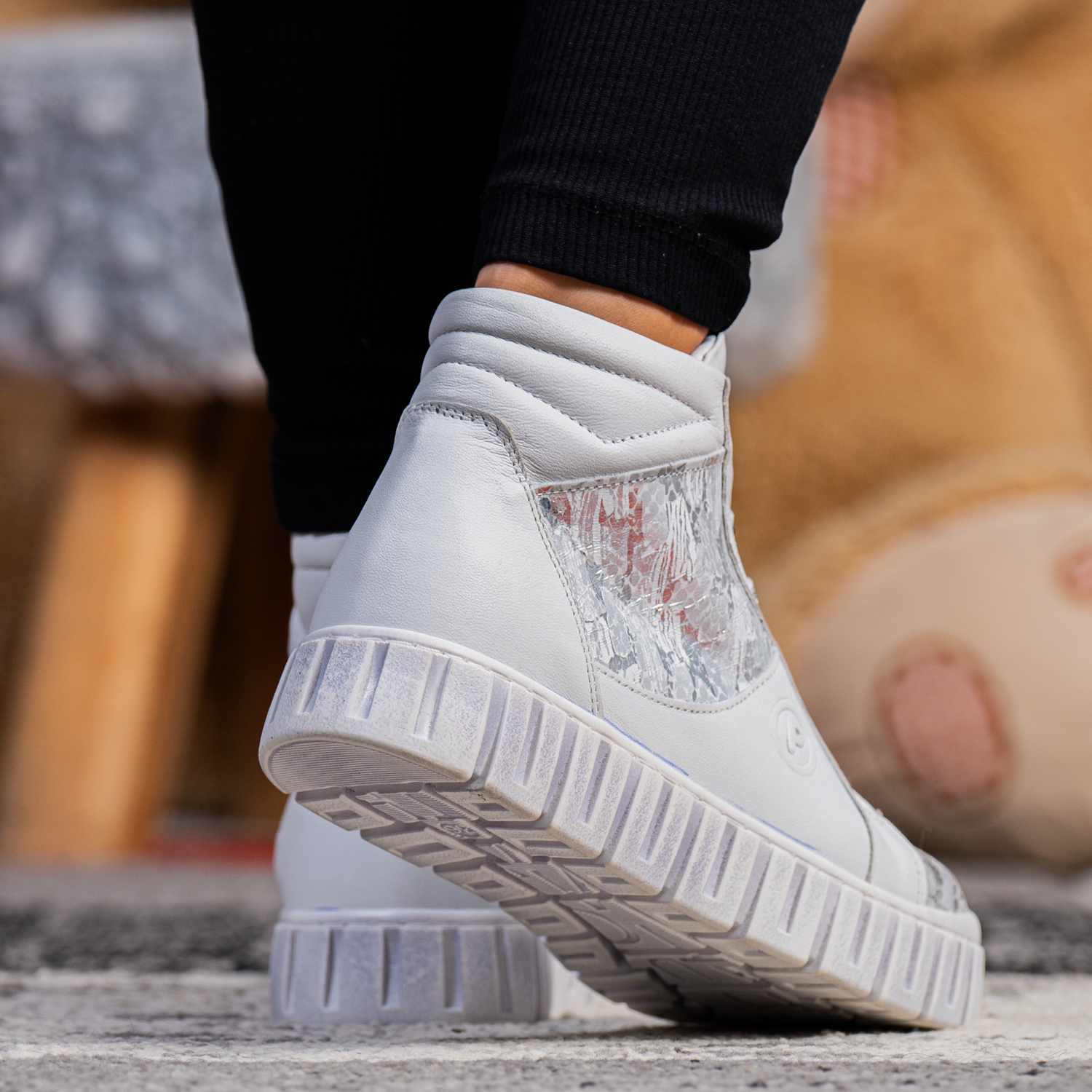 Детски кецове PONKI Maiden White  №31-36