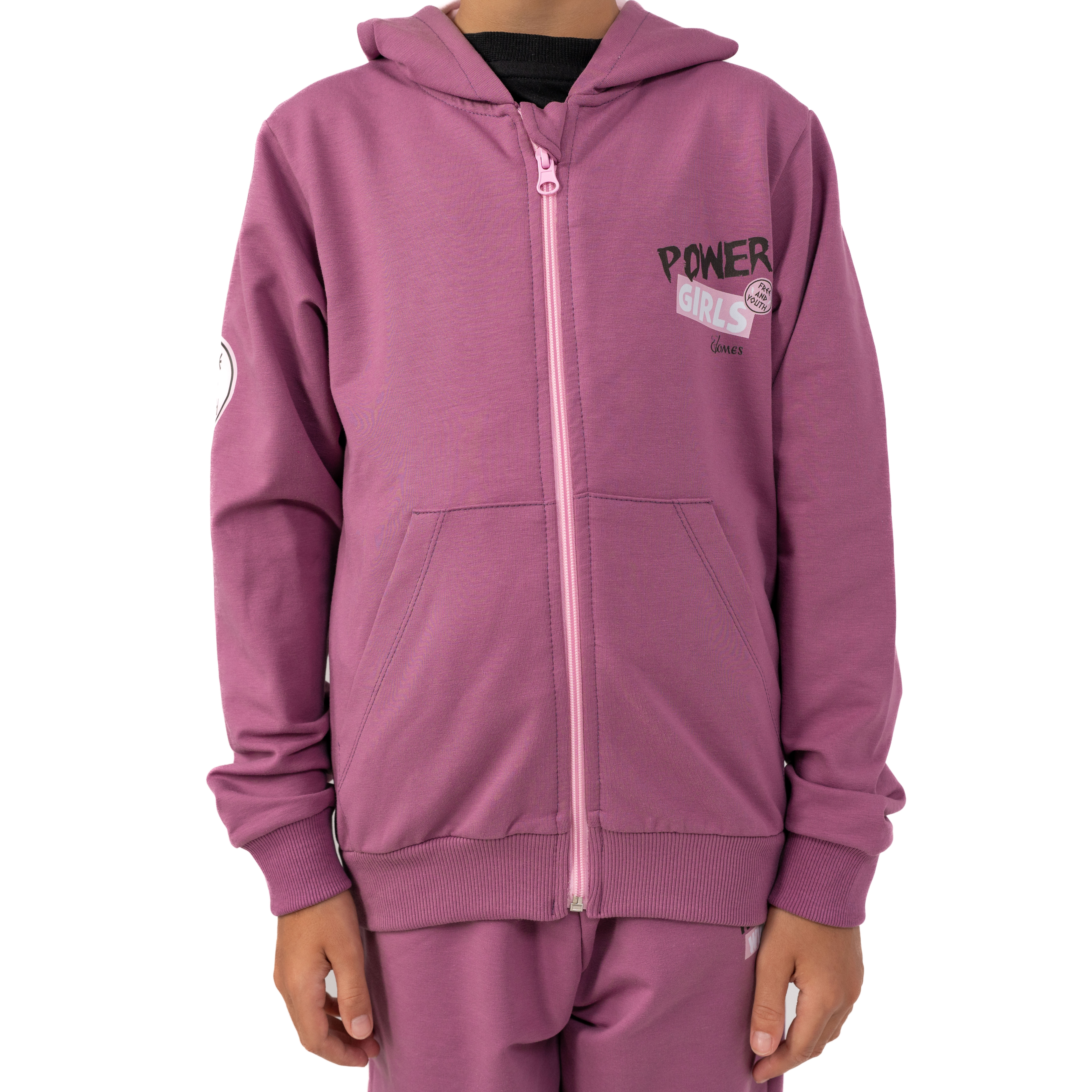 Детски комплект от 2 части - Power Girls Purple