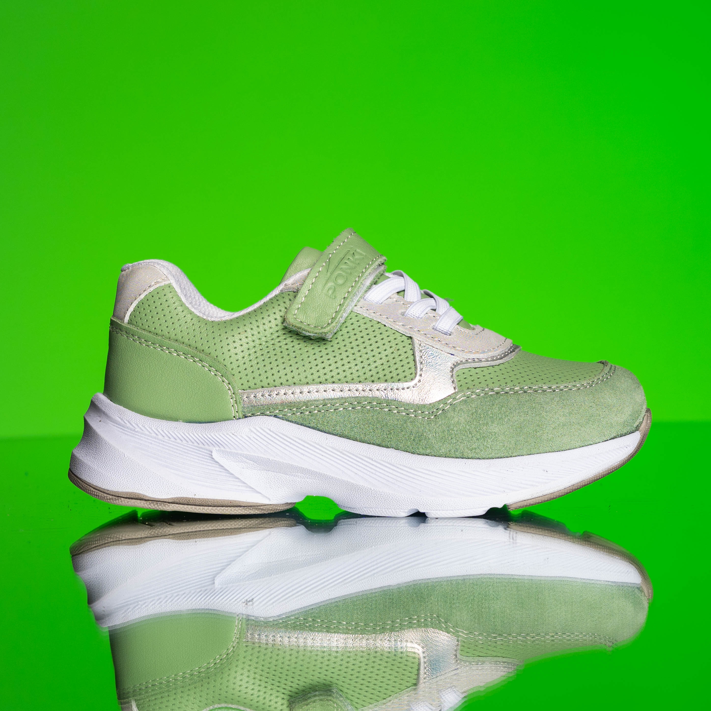 Детски маратонки PONKI LIGHT CORE GREEN №26-30