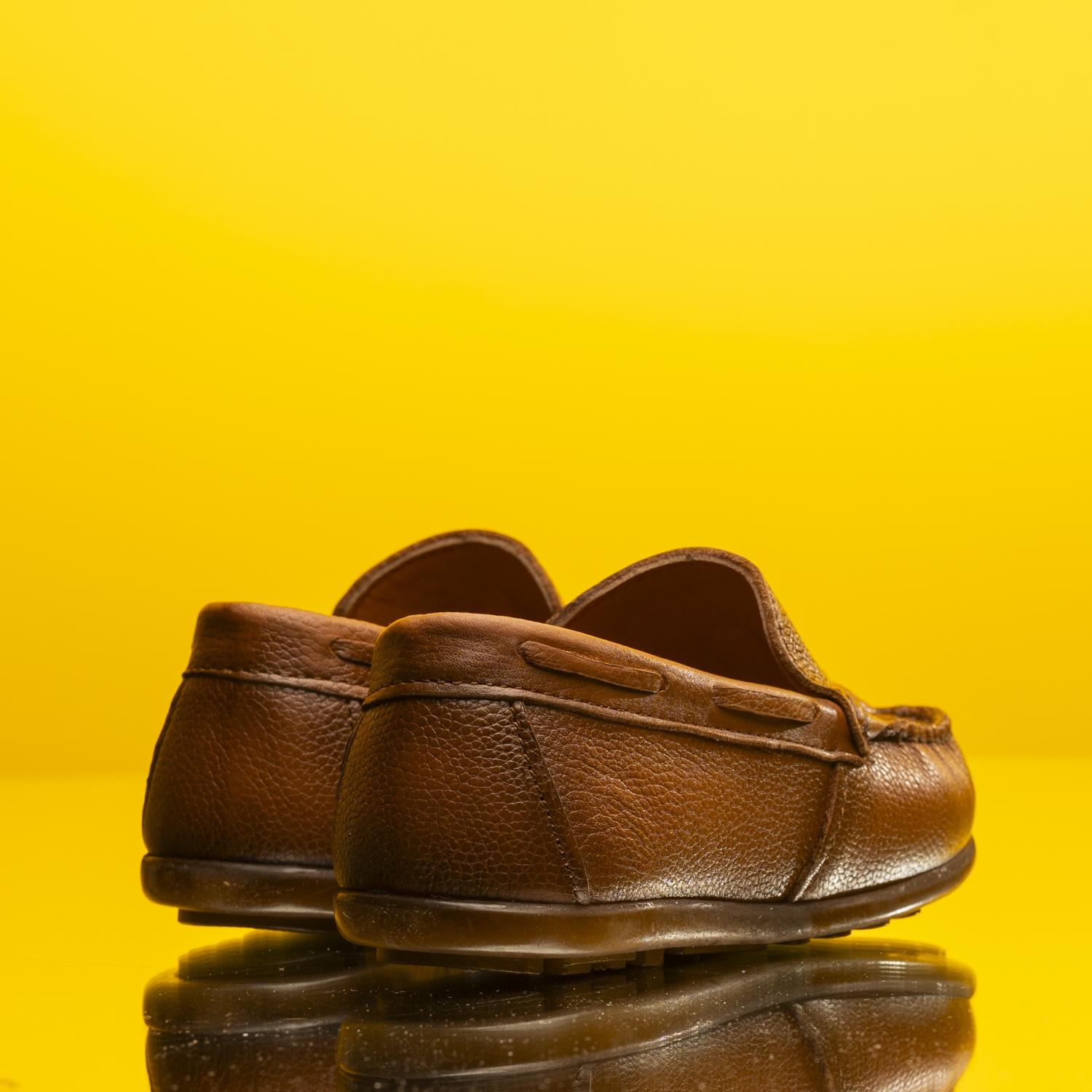 Детски мокасини PONKI ELEGANTE BROWN №26-30