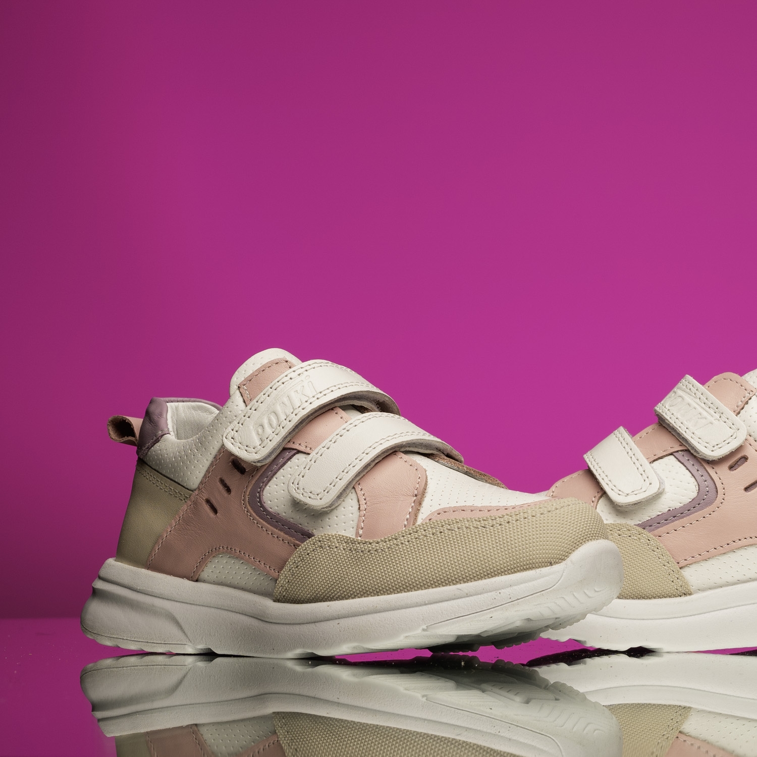 Детски спортни обувки PONKI Craftive White №26-30