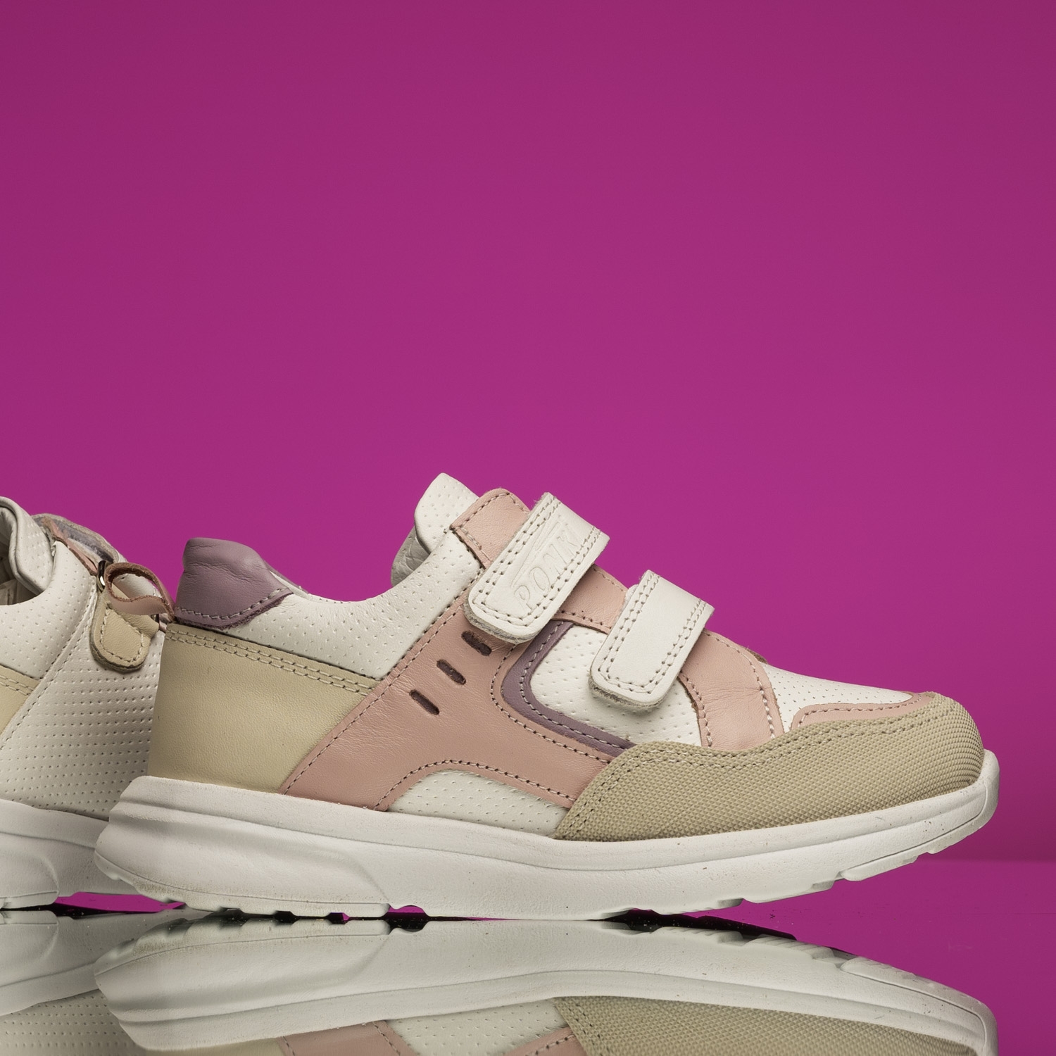 Детски спортни обувки PONKI Craftive White №26-30