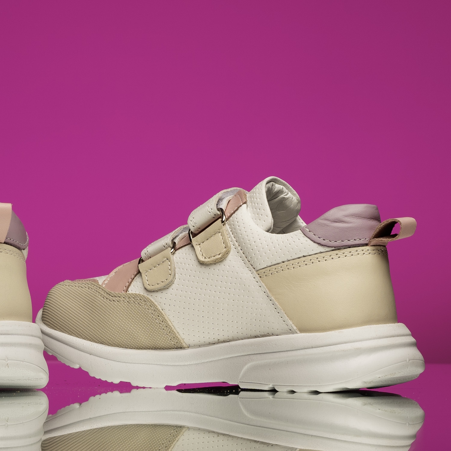 Детски спортни обувки PONKI Craftive White №26-30