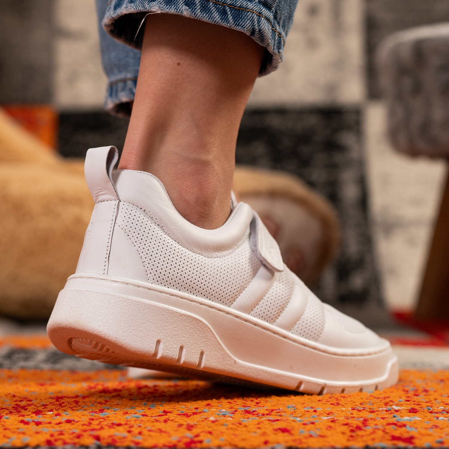 Детски обувки PONKI Creaty White №26-30