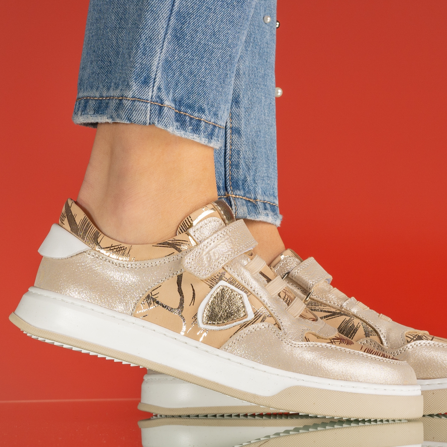 Детски обувки PONKI L.A. BEIGE №26-30