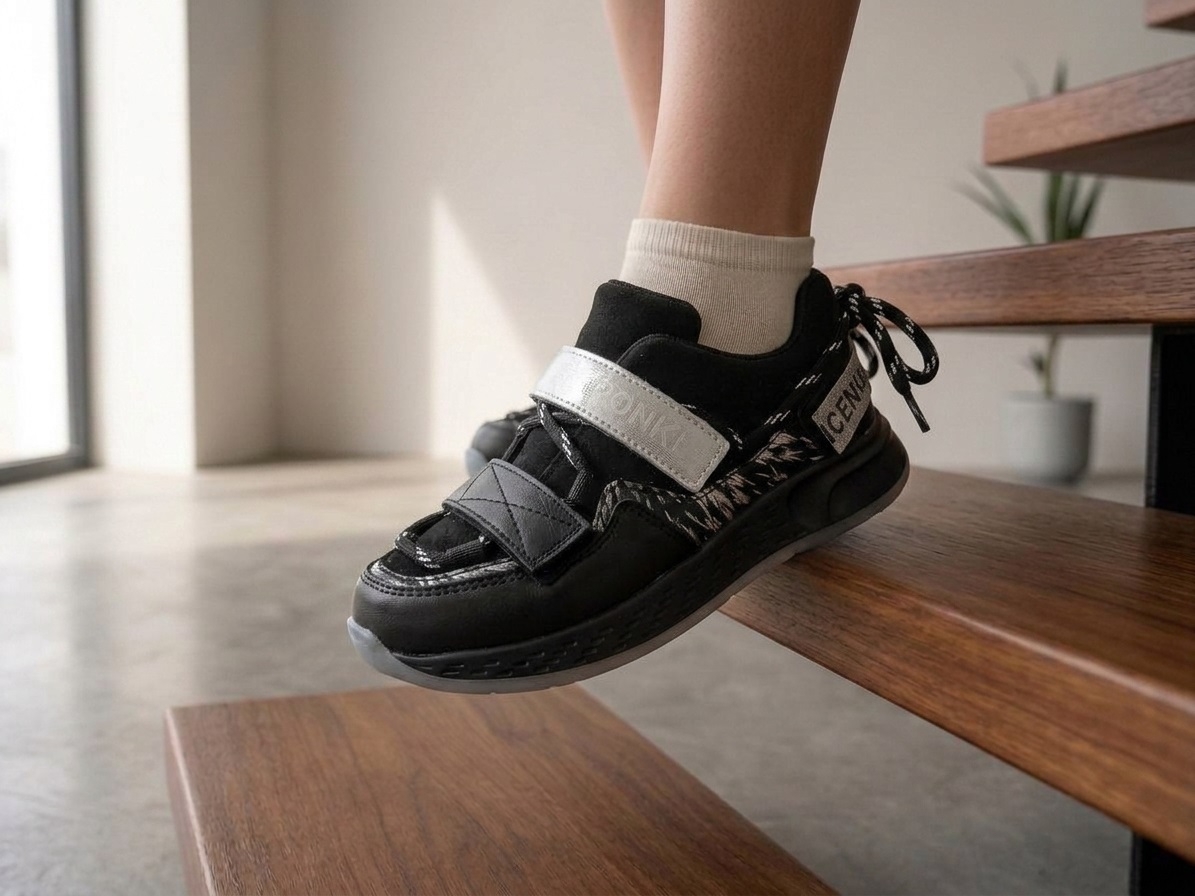 Детски обувки PONKI NOVA BLACK №31-36