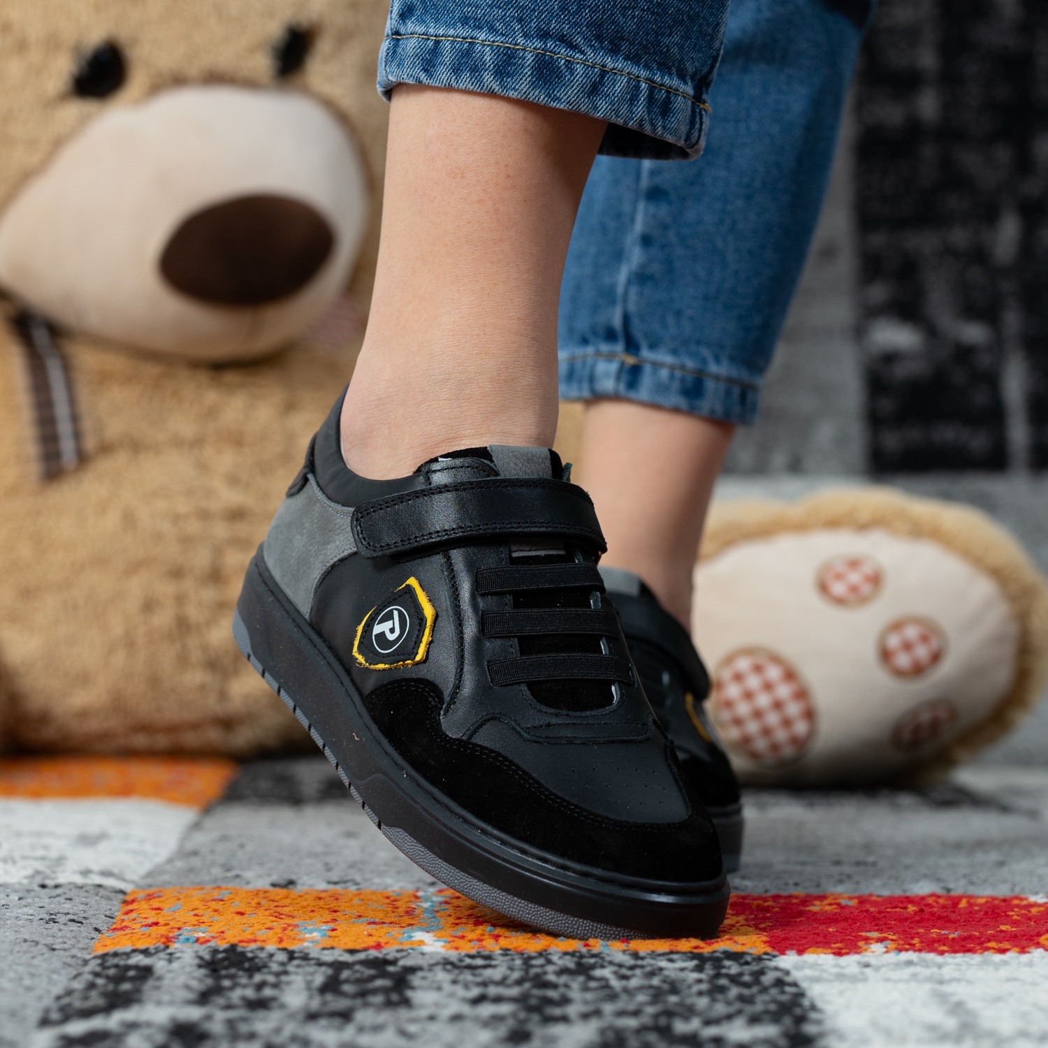 Детски обувки PONKI Ponk Black №26-30