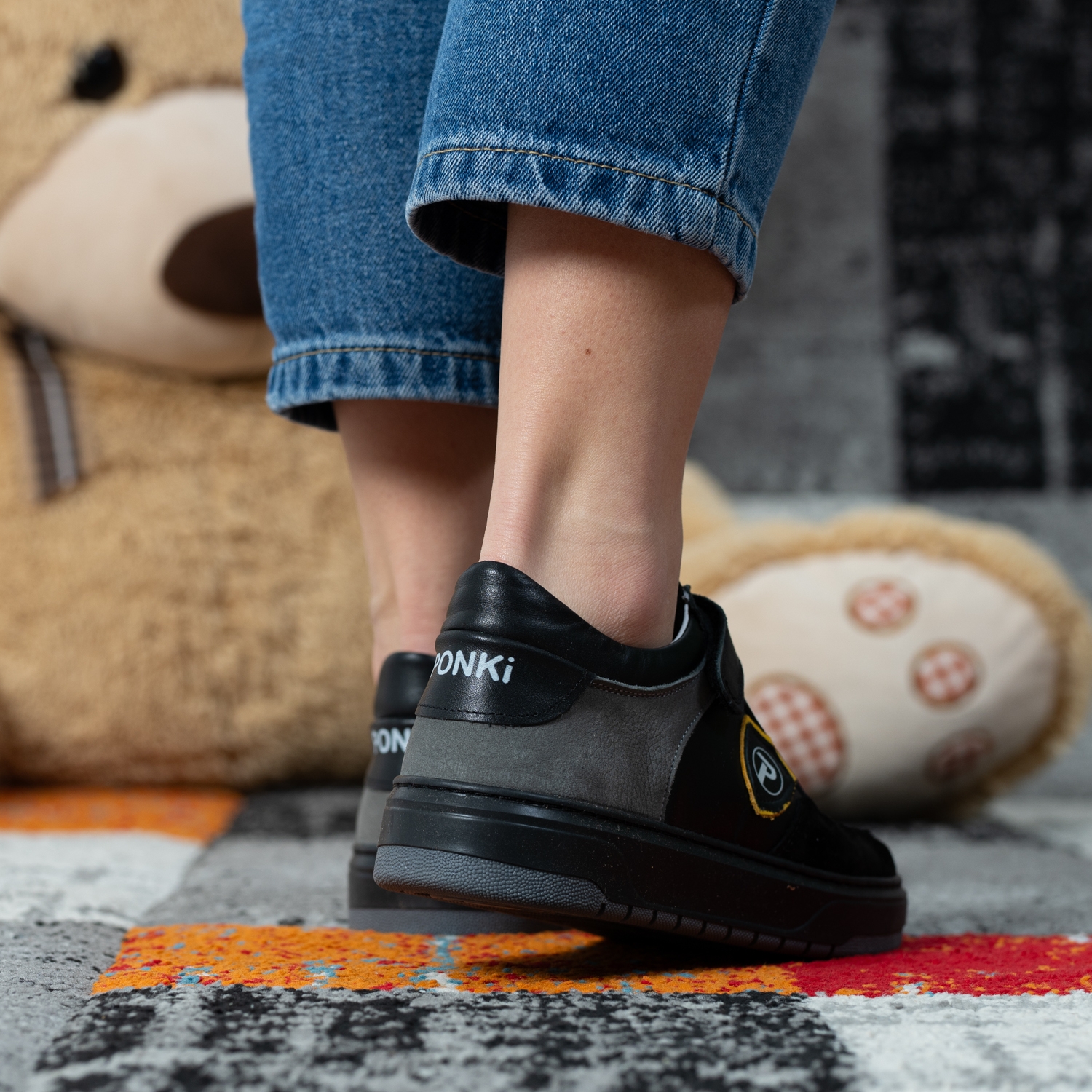 Детски обувки PONKI Ponk Black №26-30